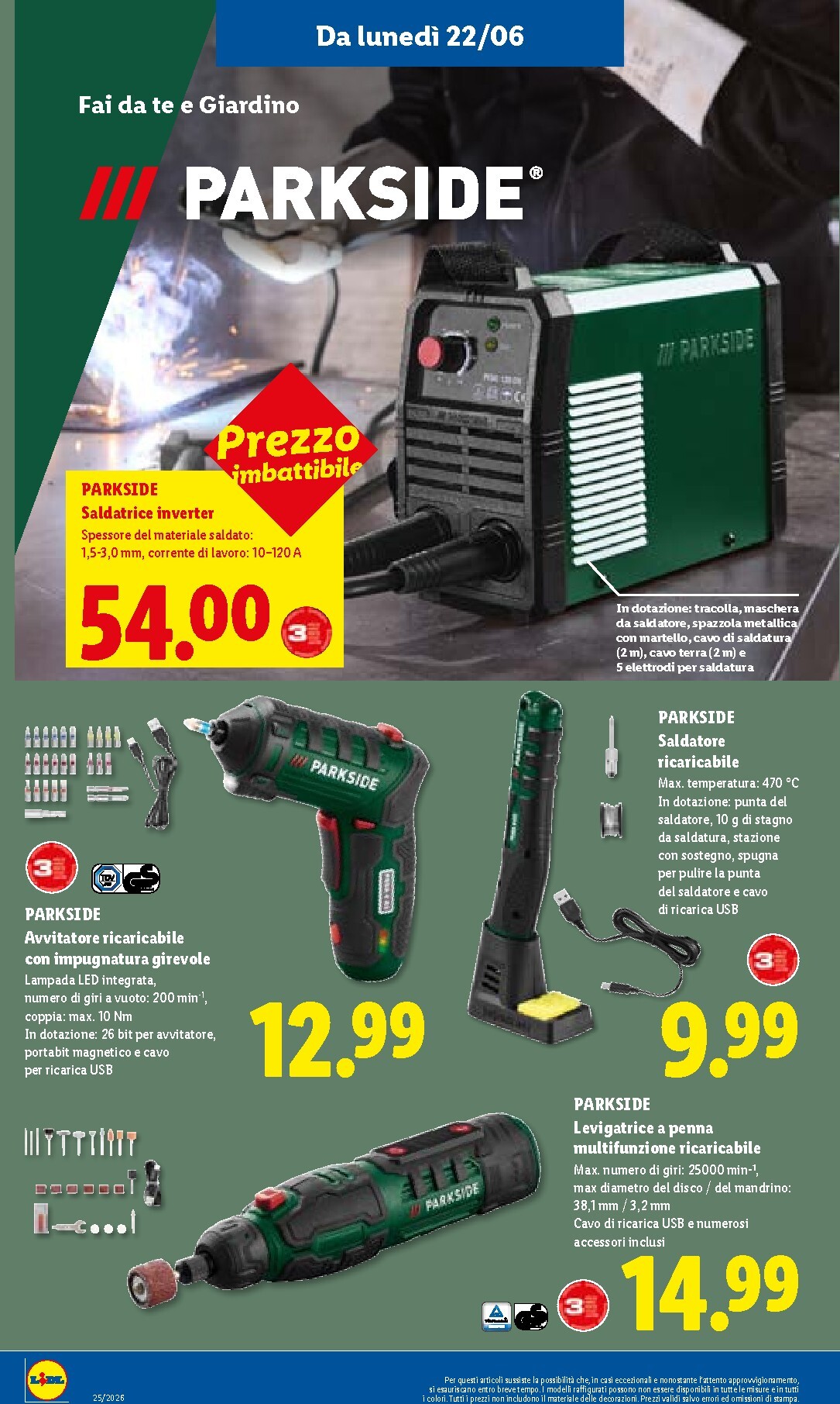 lidl - Volantino Lidl per la prossima settimana dal giovedì 18/06/2026 al mercoledì 24/06/2026 - page: 34