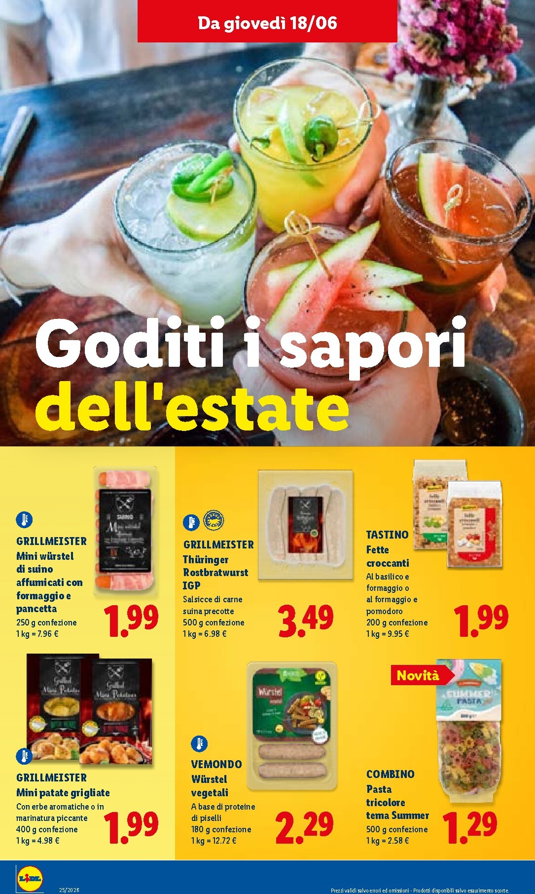 lidl - Volantino Lidl per la prossima settimana dal giovedì 18/06/2026 al mercoledì 24/06/2026 - page: 18