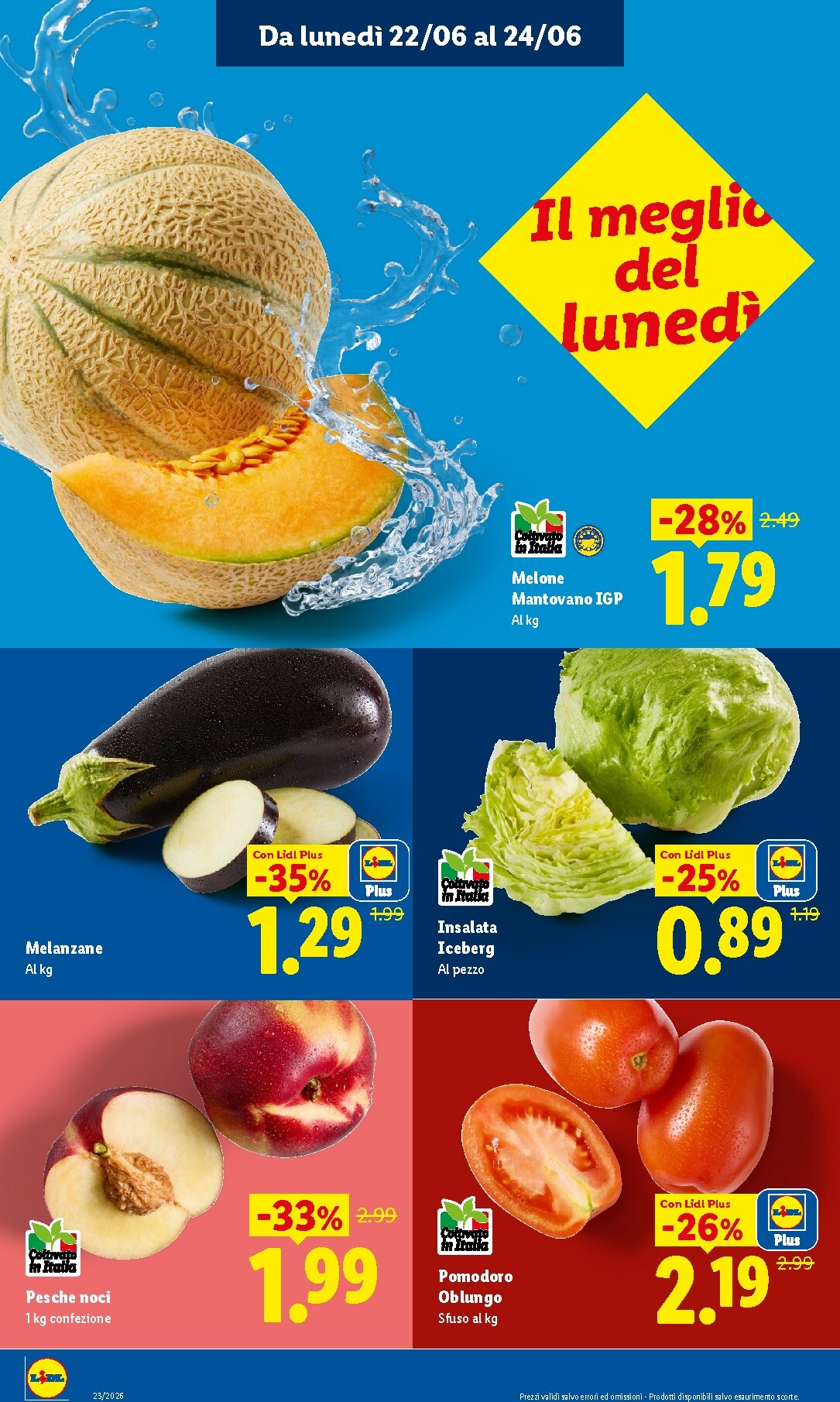 lidl - Volantino futuro Lidl - Fresca e Conveniente valido dal giovedì 18/06/2026 al mercoledì 24/06/2026 - page: 4