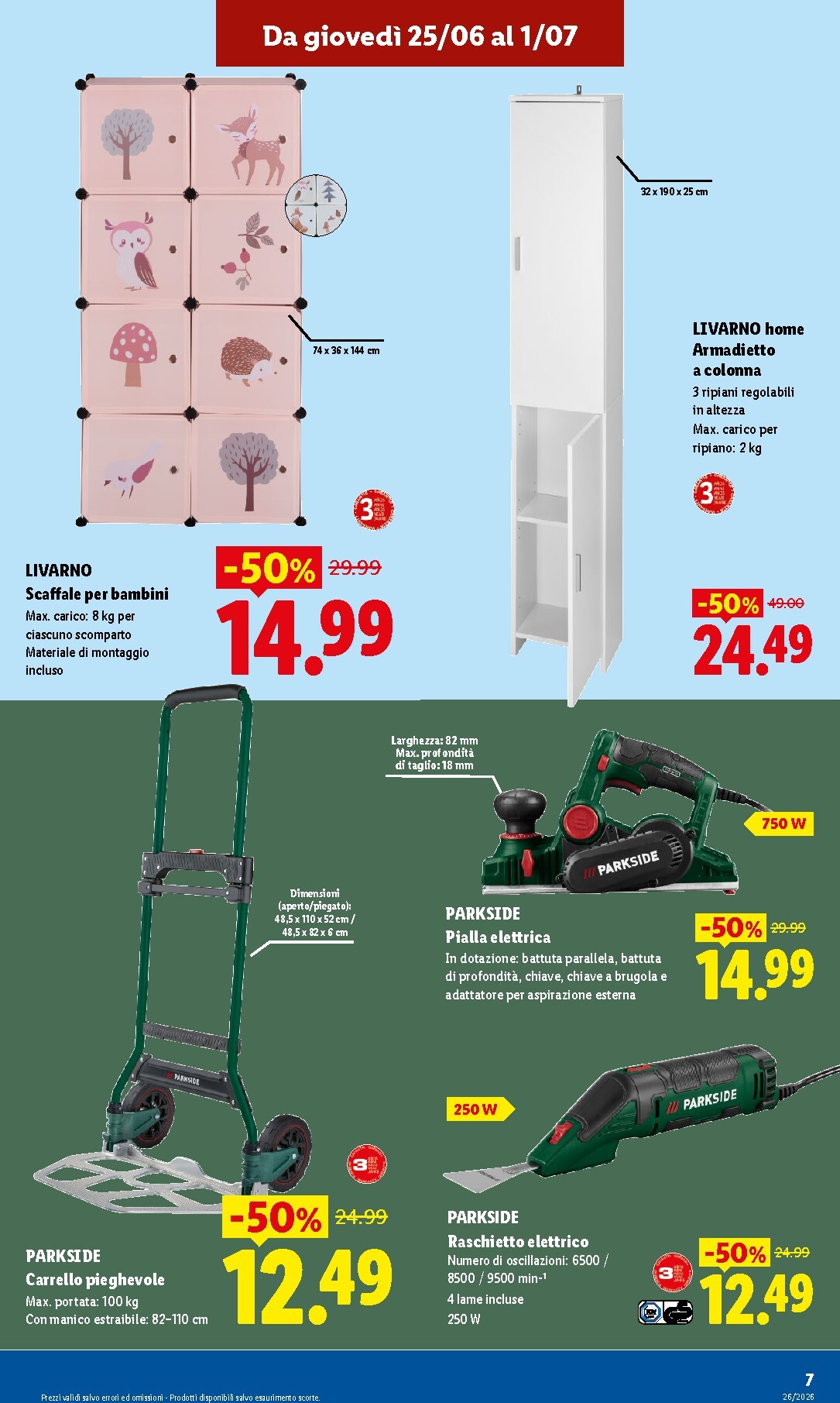 lidl - Volantino Lidl - Alba per la prossima settimana dal giovedì 25/06/2026 al mercoledì 01/07/2026 - page: 7