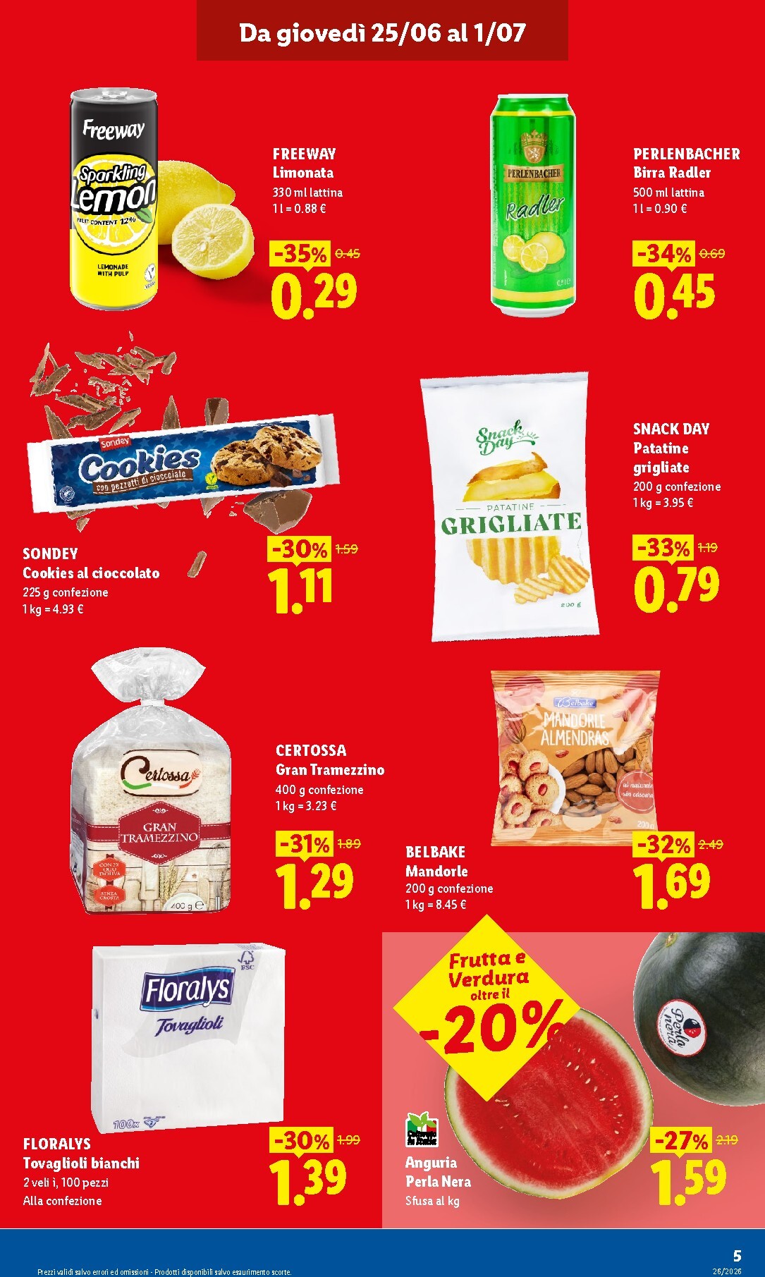 lidl - Volantino Lidl - Alba per la prossima settimana dal giovedì 25/06/2026 al mercoledì 01/07/2026 - page: 5