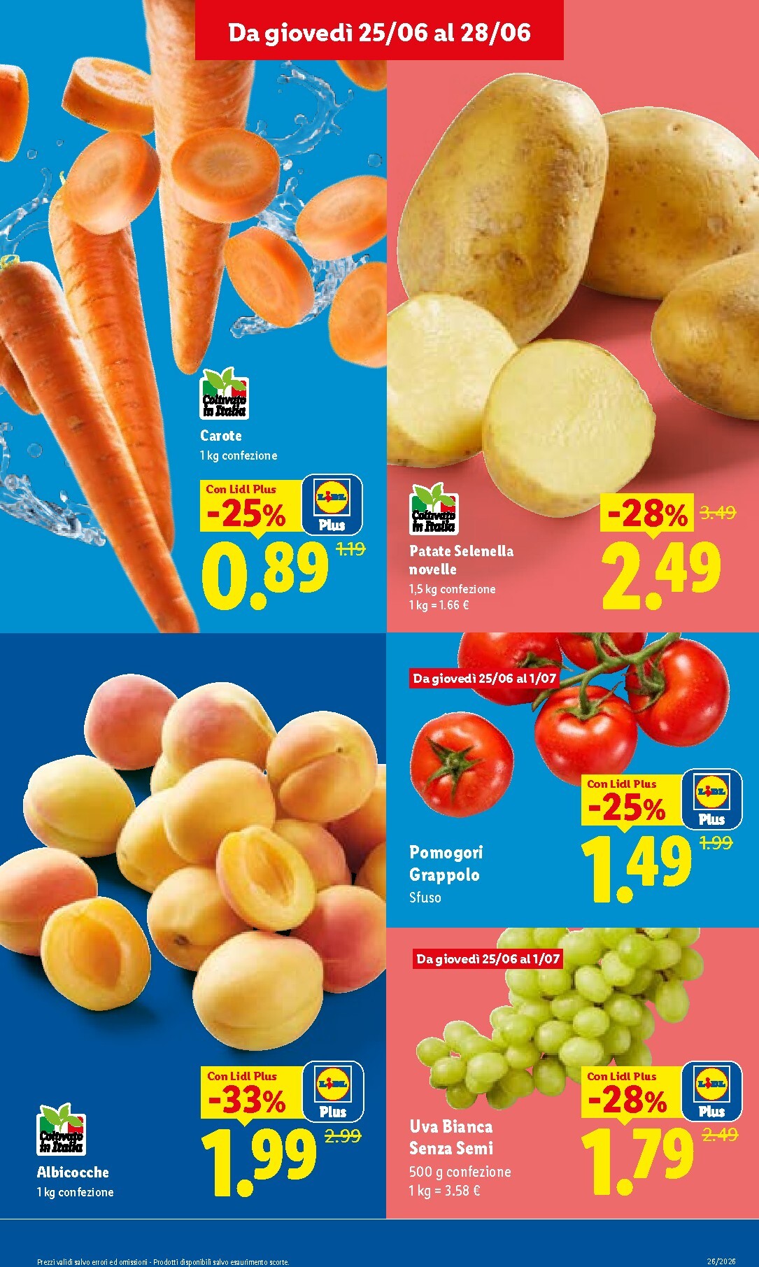 lidl - Volantino futuro Lidl valido dal giovedì 25/06/2026 al mercoledì 01/07/2026 - page: 5