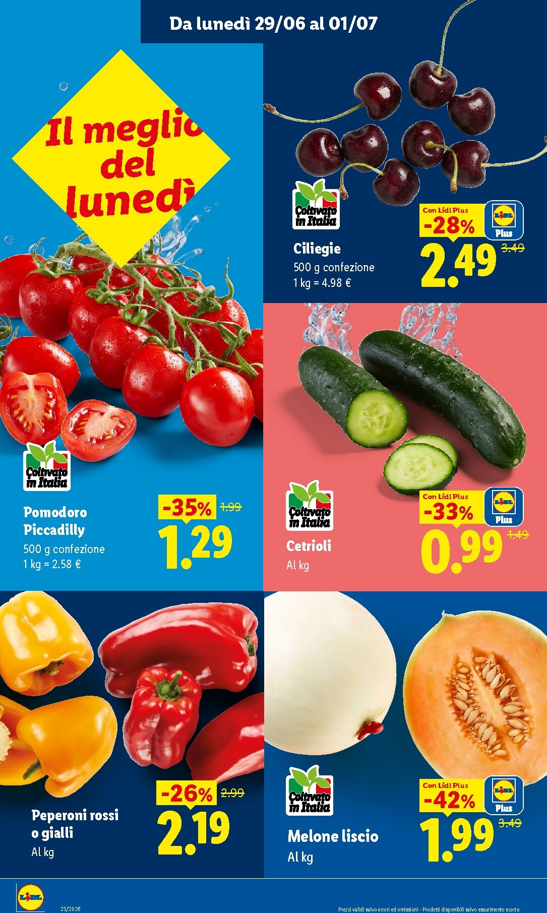 lidl - Volantino futuro Lidl - Fresca e Conveniente valido dal giovedì 25/06/2026 al mercoledì 01/07/2026 - page: 6