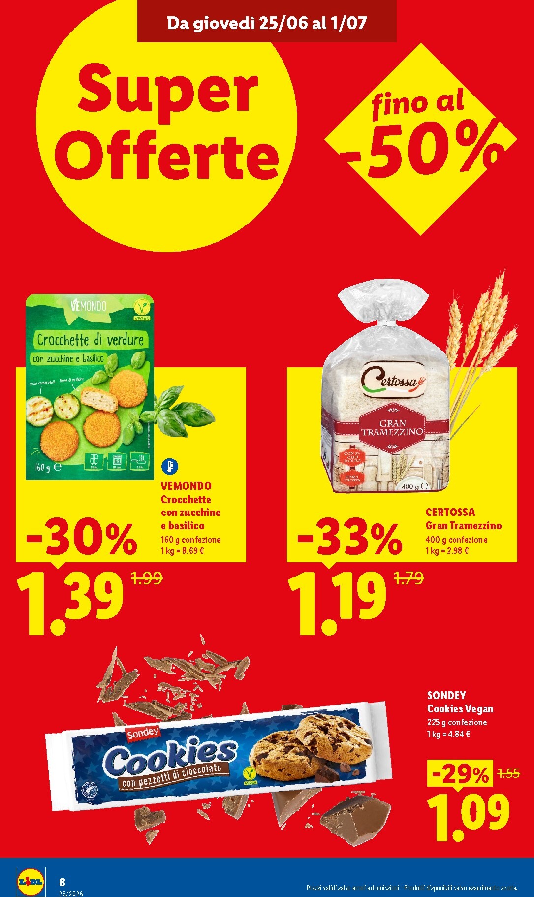 lidl - Volantino attuale di Lidl - Nuova apertura Casteln. del Garda valido dal giovedì 25/06/2026 al mercoledì 01/07/2026 - page: 8