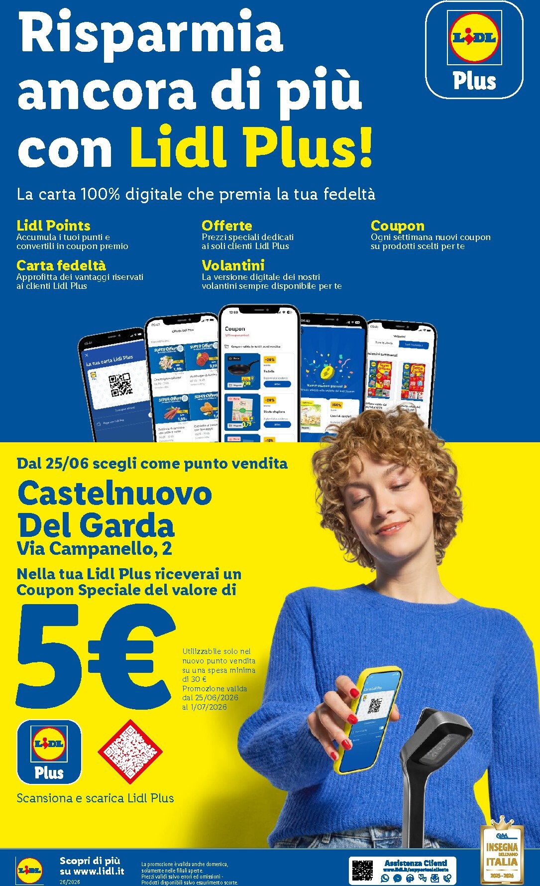 lidl - Volantino attuale di Lidl - Nuova apertura Casteln. del Garda valido dal giovedì 25/06/2026 al mercoledì 01/07/2026 - page: 16