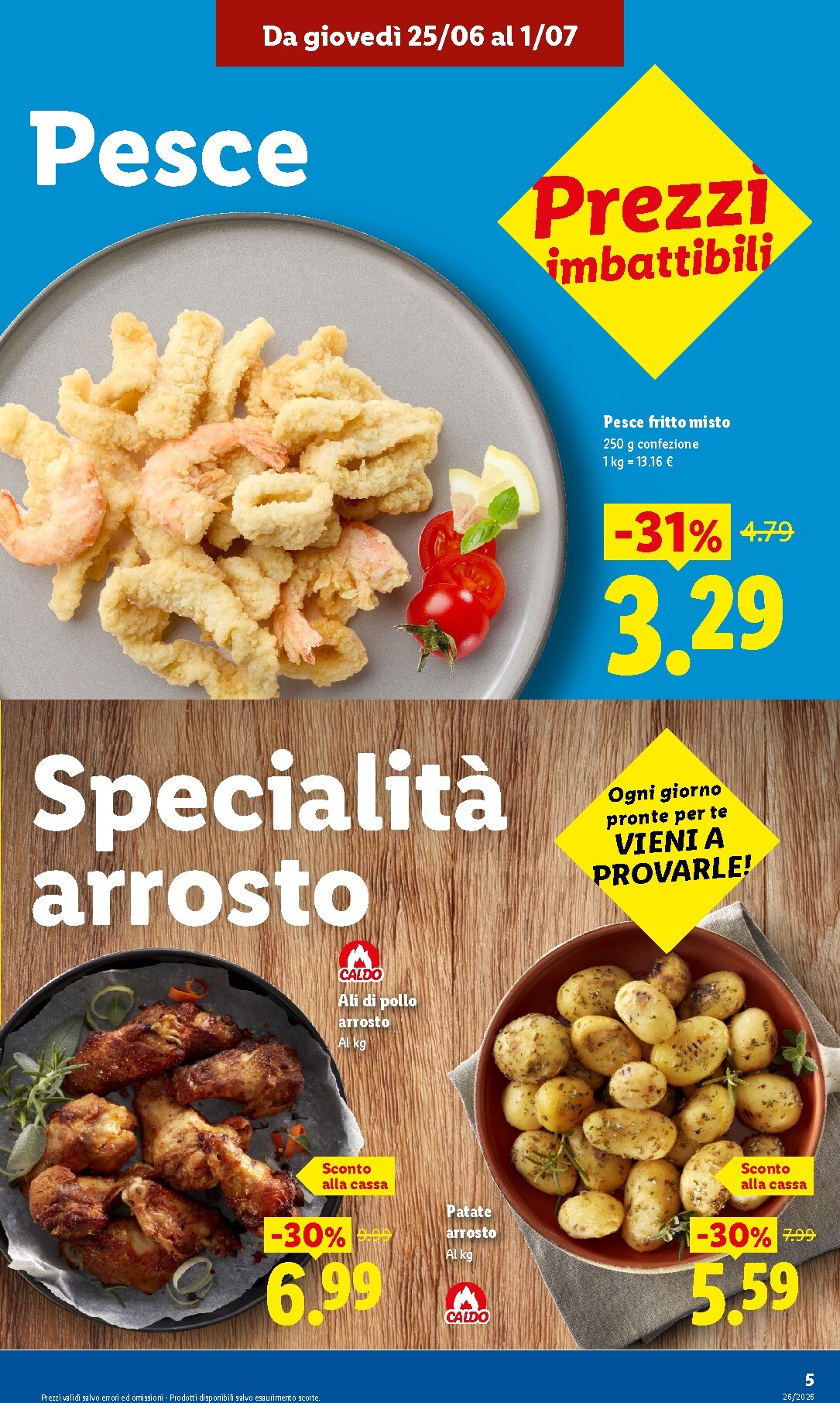 lidl - Volantino attuale di Lidl - Nuova apertura Casteln. del Garda valido dal giovedì 25/06/2026 al mercoledì 01/07/2026 - page: 5