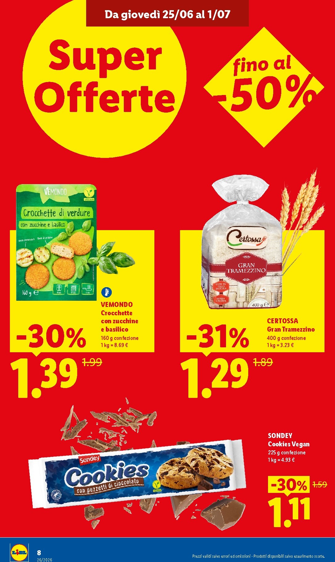 lidl - Volantino attuale di Lidl - Nuova apertura Roma valido dal giovedì 25/06/2026 al mercoledì 01/07/2026 - page: 8