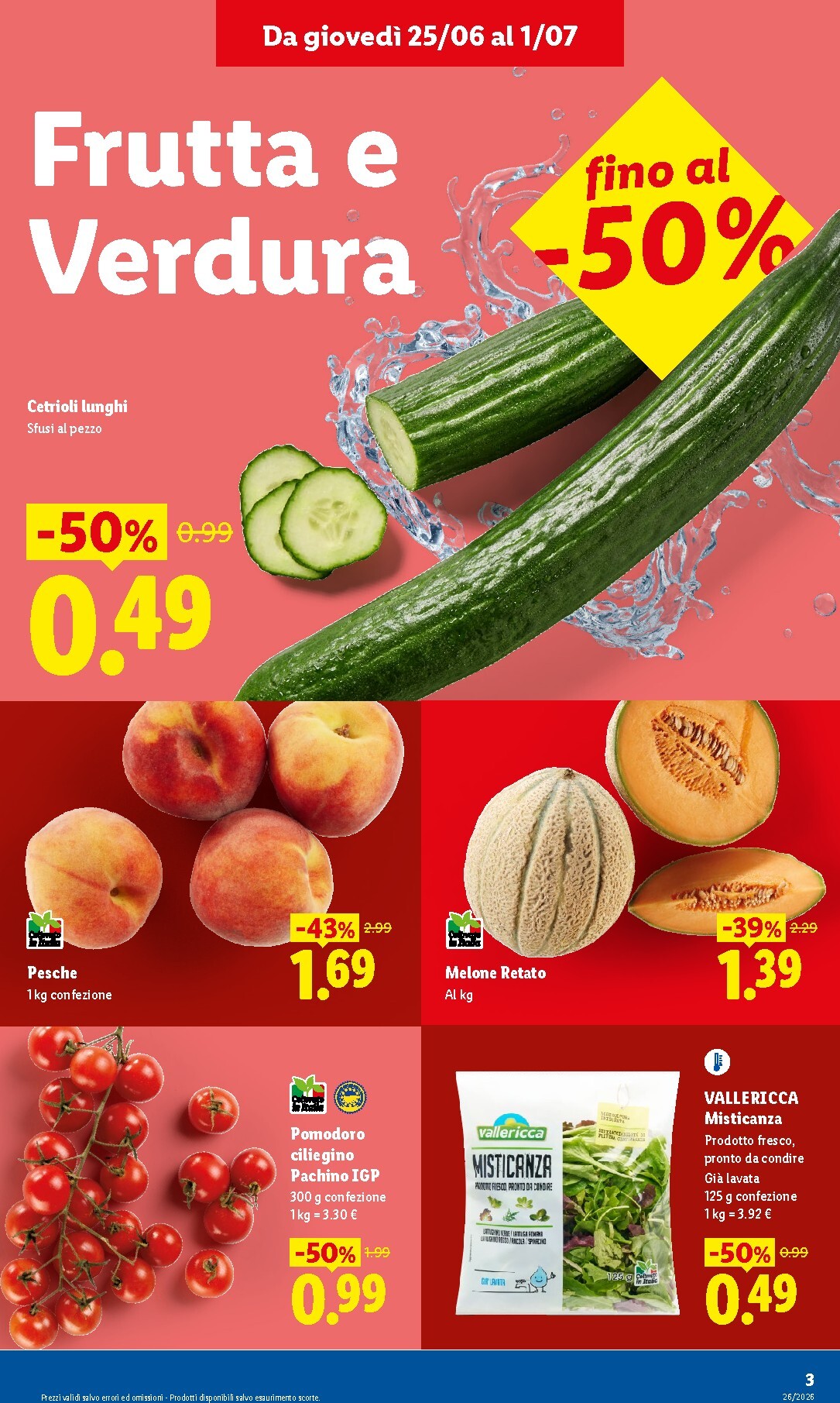 lidl - Volantino attuale di Lidl - Nuova apertura Roma valido dal giovedì 25/06/2026 al mercoledì 01/07/2026 - page: 3