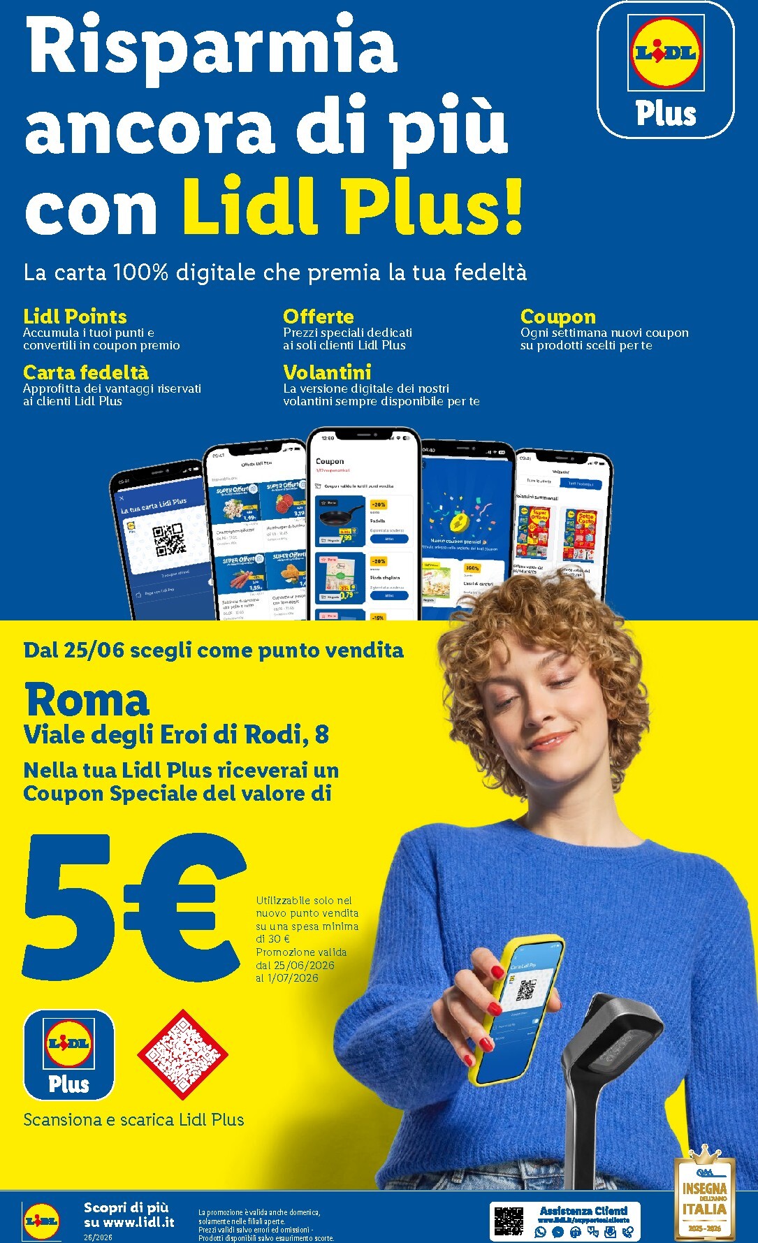 lidl - Volantino attuale di Lidl - Nuova apertura Roma valido dal giovedì 25/06/2026 al mercoledì 01/07/2026 - page: 16
