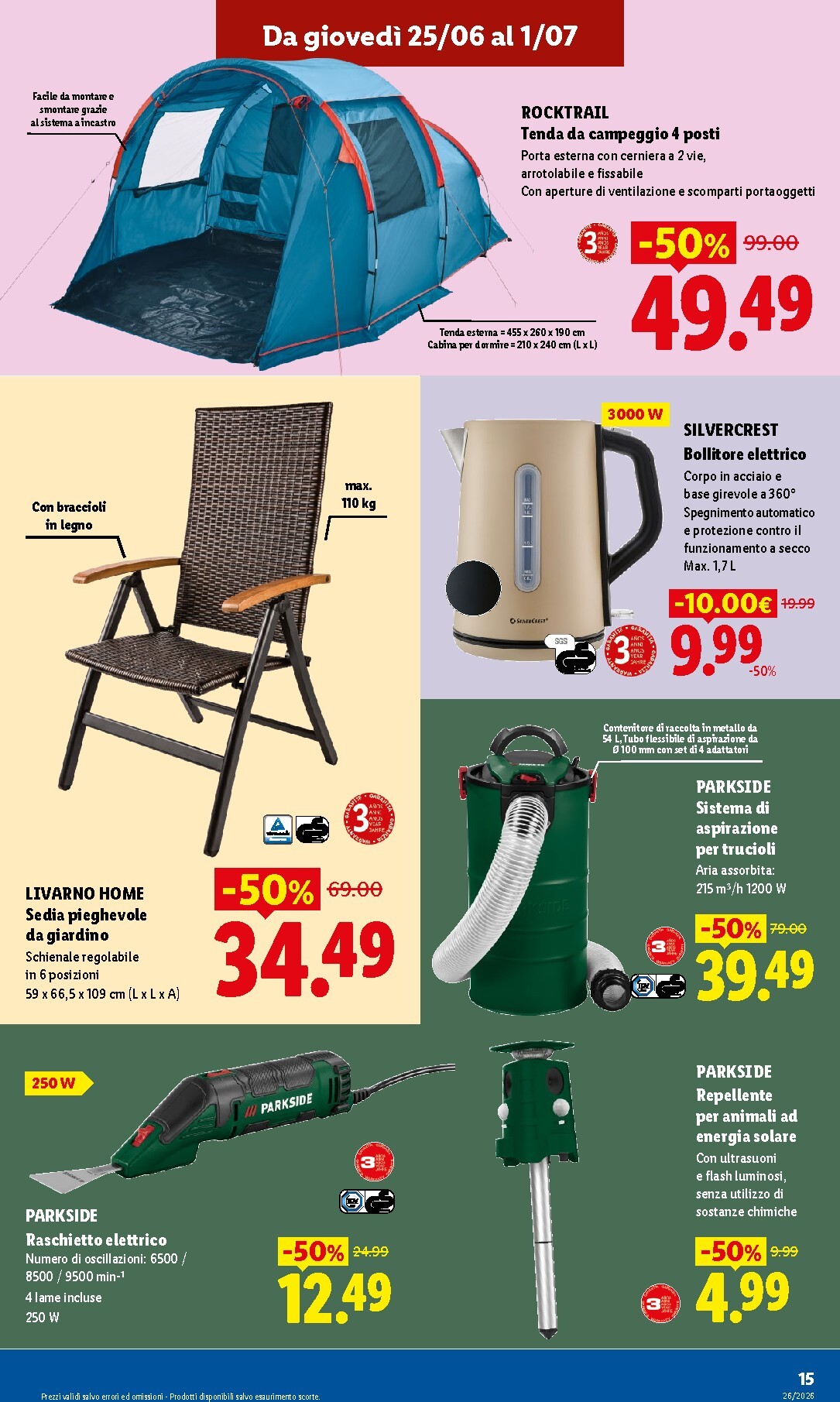 lidl - Volantino attuale di Lidl - Nuova apertura Roma valido dal giovedì 25/06/2026 al mercoledì 01/07/2026 - page: 15