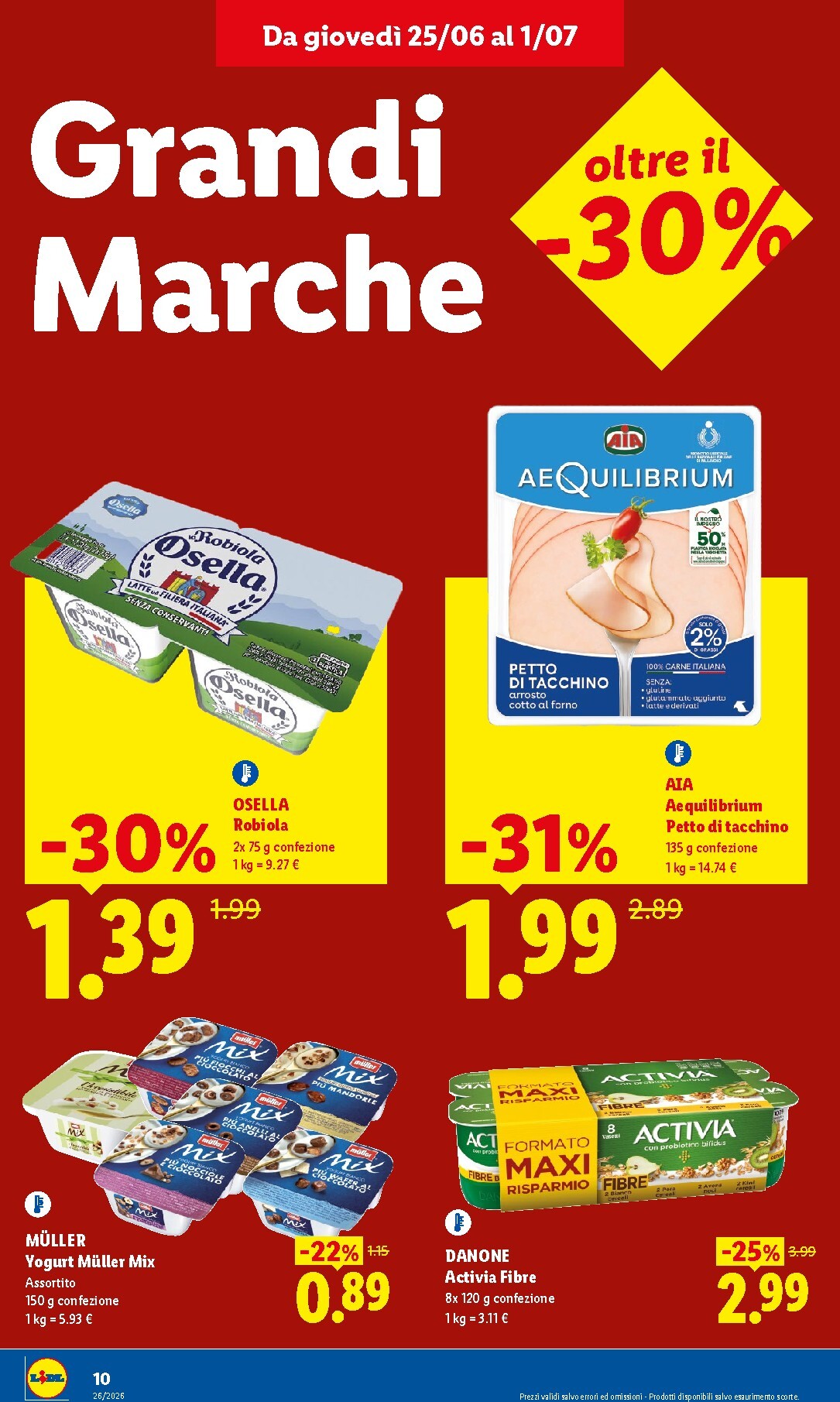 lidl - Volantino attuale di Lidl - Nuova apertura Roma valido dal giovedì 25/06/2026 al mercoledì 01/07/2026 - page: 10