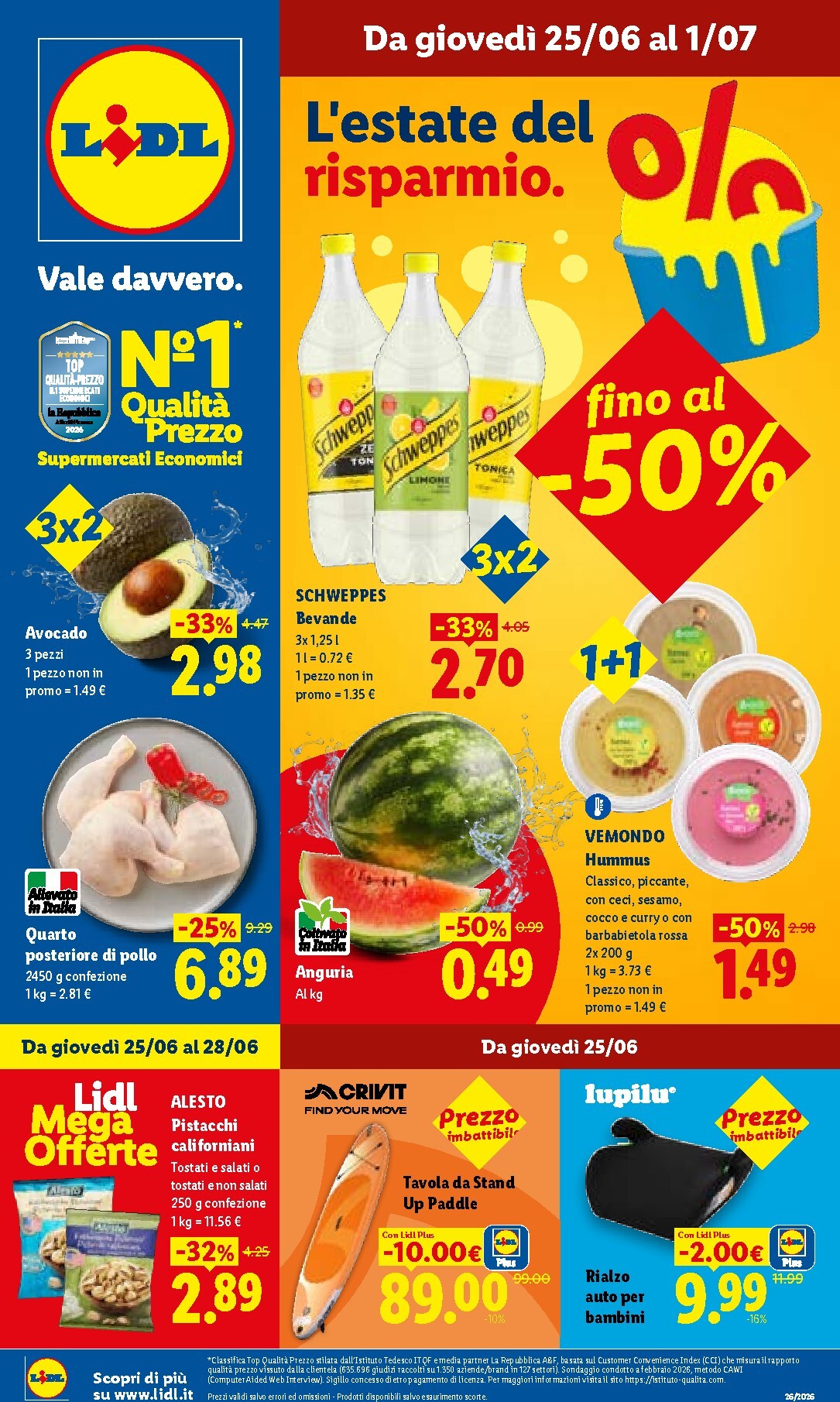 lidl - Volantino attuale di Lidl valido dal giovedì 25/06/2026 al mercoledì 01/07/2026