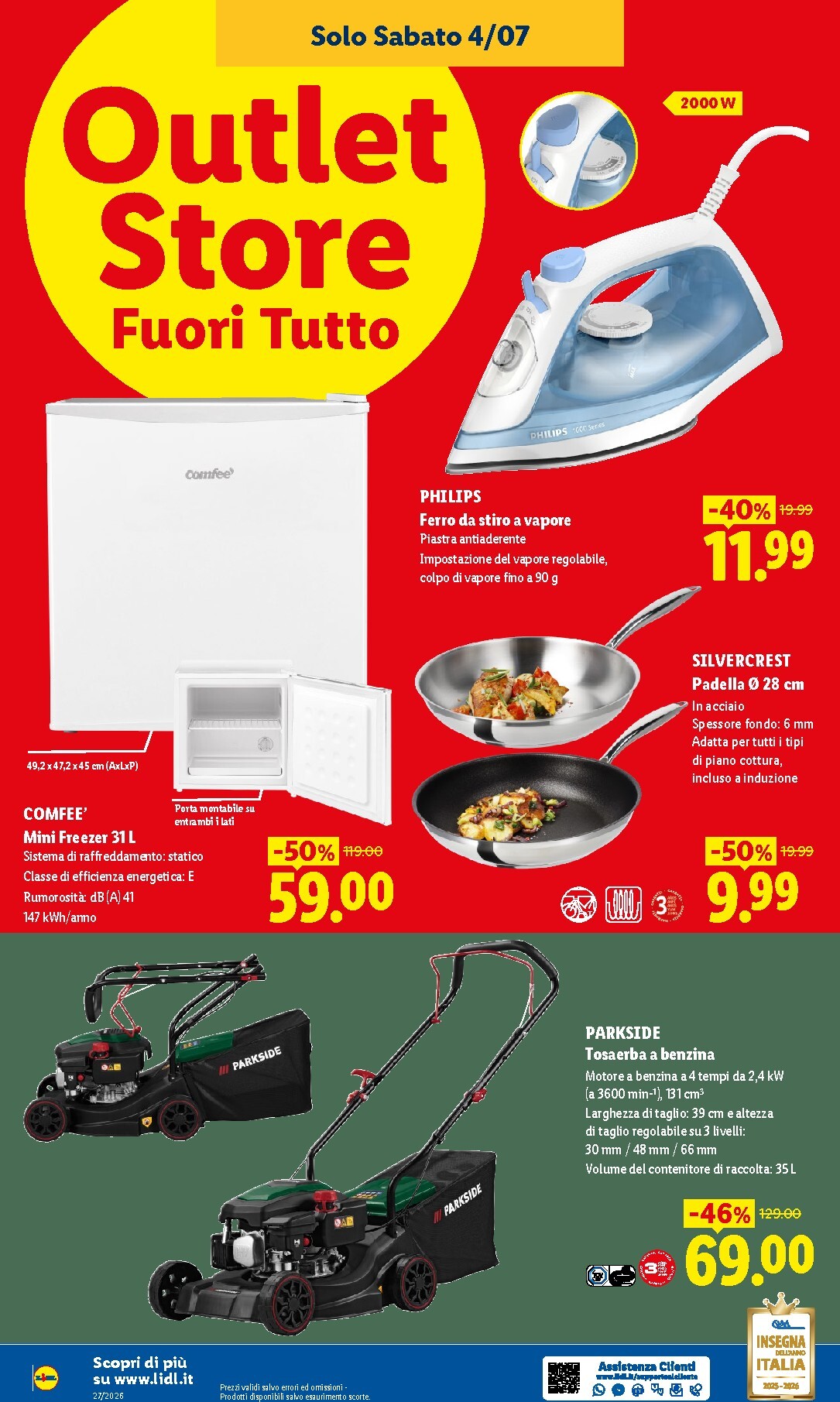lidl - Volantino Lidl - Outlet Store Alessandria per la prossima settimana dal giovedì 02/07/2026 al sabato 04/07/2026 - page: 5