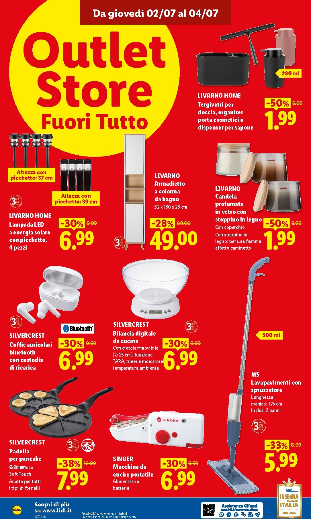 lidl - Volantino Lidl - Outlet Store Elmas per la prossima settimana dal giovedì 02/07/2026 al sabato 04/07/2026 - page: 4