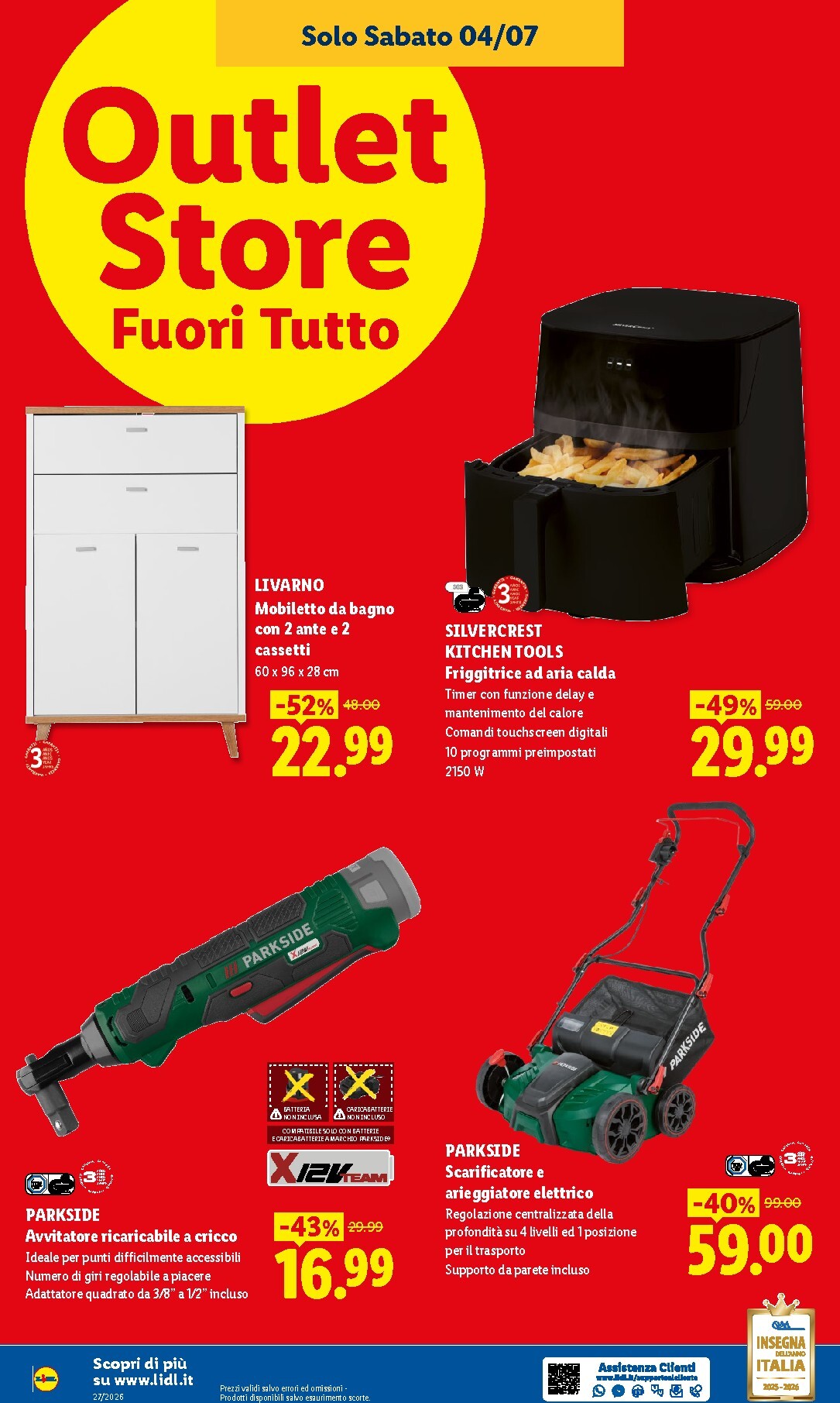 lidl - Volantino Lidl - Outlet Store Alpignano per la prossima settimana dal giovedì 02/07/2026 al sabato 04/07/2026 - page: 5