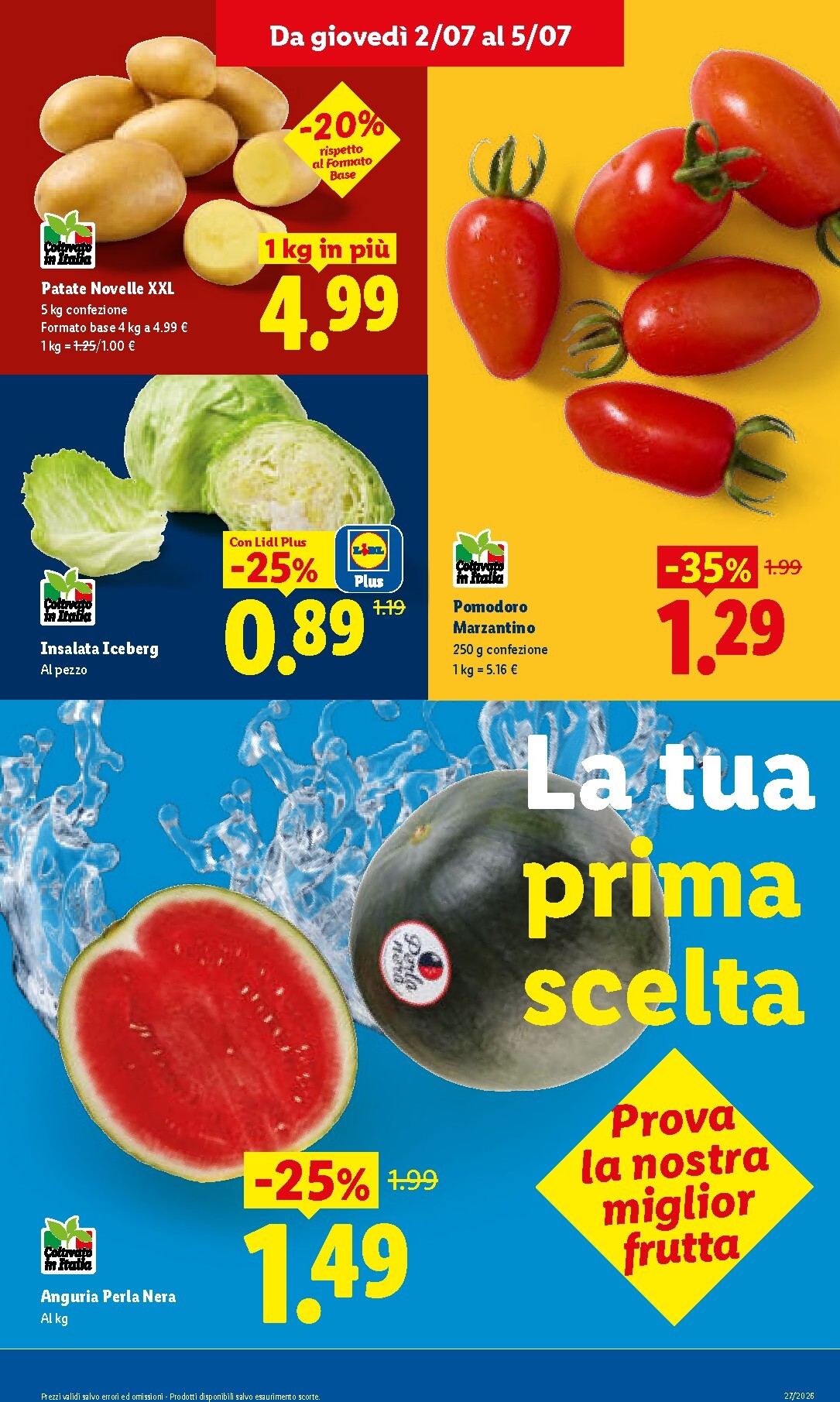 lidl - Volantino Lidl per la prossima settimana dal giovedì 02/07/2026 al mercoledì 08/07/2026 - page: 5
