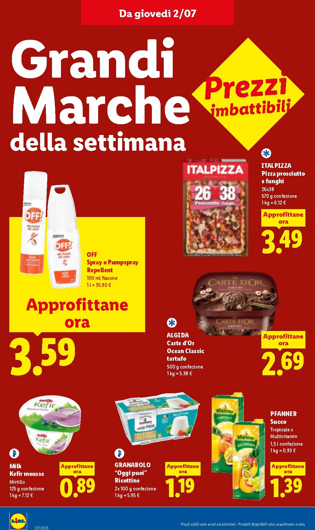 lidl - Volantino Lidl per la prossima settimana dal giovedì 02/07/2026 al mercoledì 08/07/2026 - page: 20