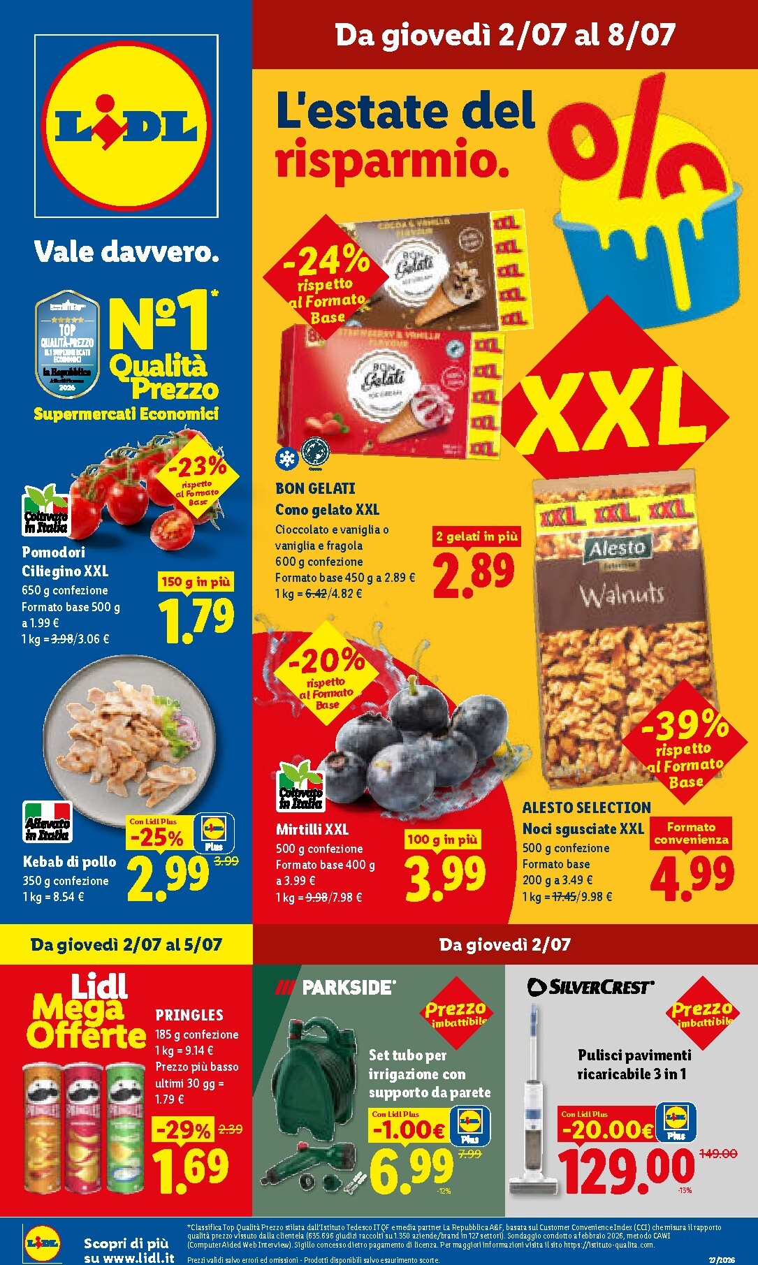 lidl - Volantino Lidl per la prossima settimana dal giovedì 02/07/2026 al mercoledì 08/07/2026