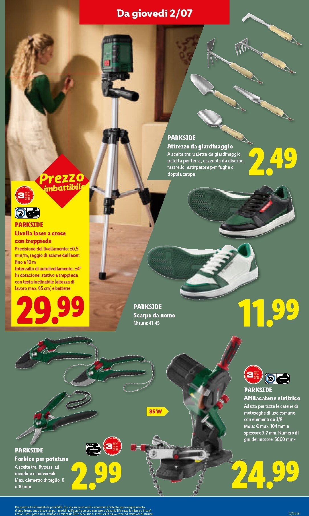 lidl - Volantino Lidl per la prossima settimana dal giovedì 02/07/2026 al mercoledì 08/07/2026 - page: 25