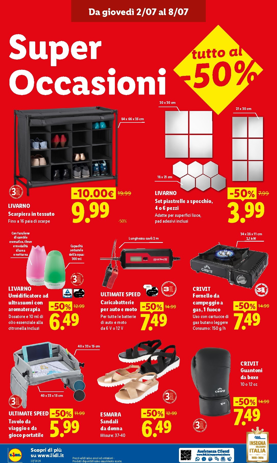 lidl - Volantino Lidl - Ci siamo rifatti il look per la prossima settimana dal giovedì 02/07/2026 al mercoledì 08/07/2026 - page: 4