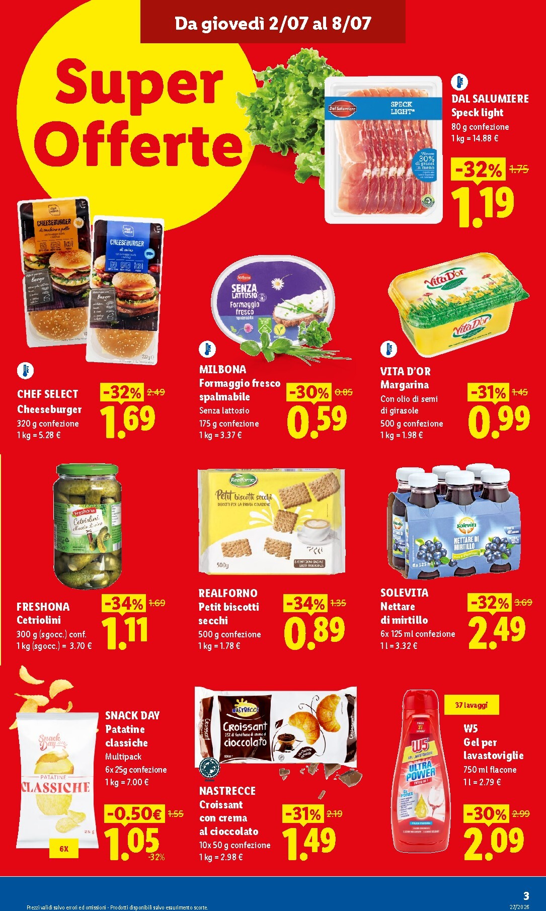 lidl - Volantino Lidl - Ci siamo rifatti il look per la prossima settimana dal giovedì 02/07/2026 al mercoledì 08/07/2026 - page: 3
