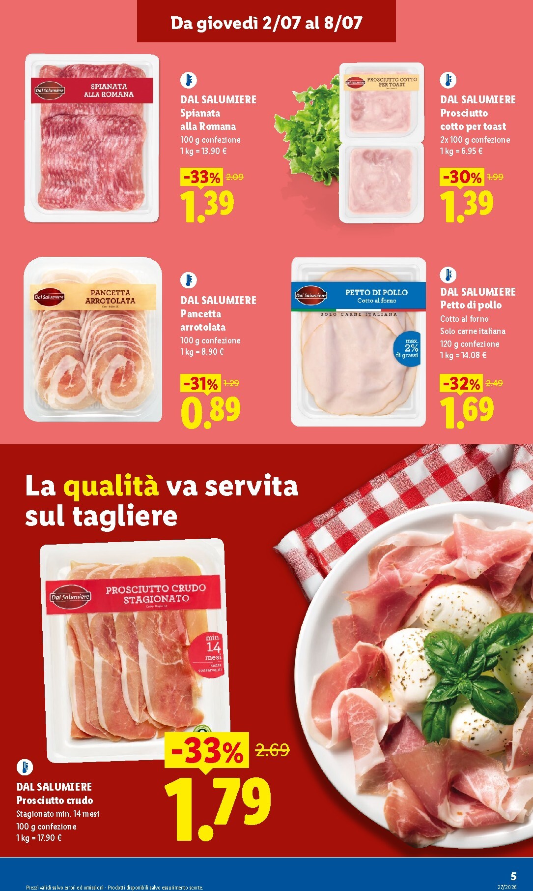 lidl - Volantino futuro Lidl - Roma valido dal giovedì 02/07/2026 al mercoledì 08/07/2026 - page: 5