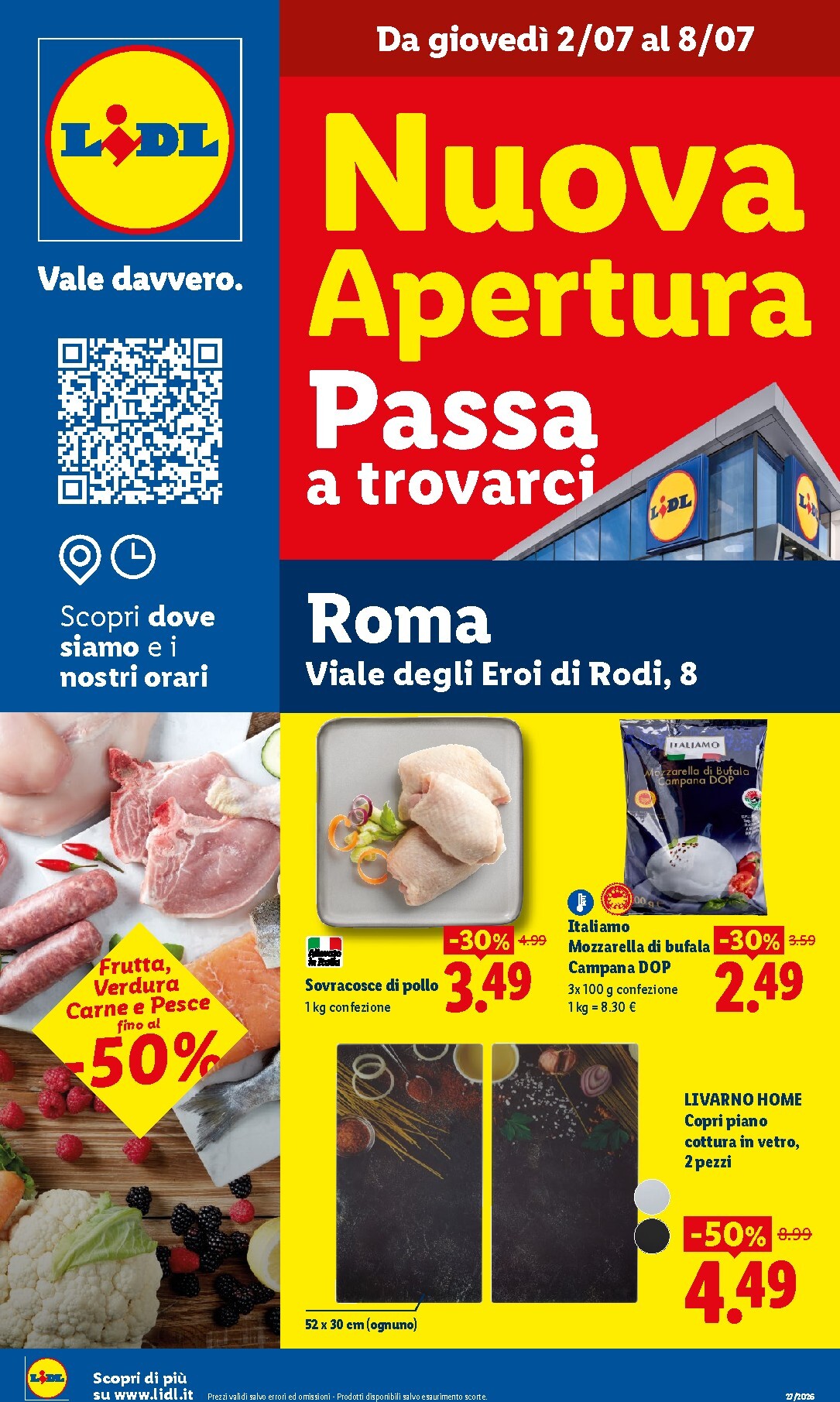lidl - Volantino futuro Lidl - Roma valido dal giovedì 02/07/2026 al mercoledì 08/07/2026