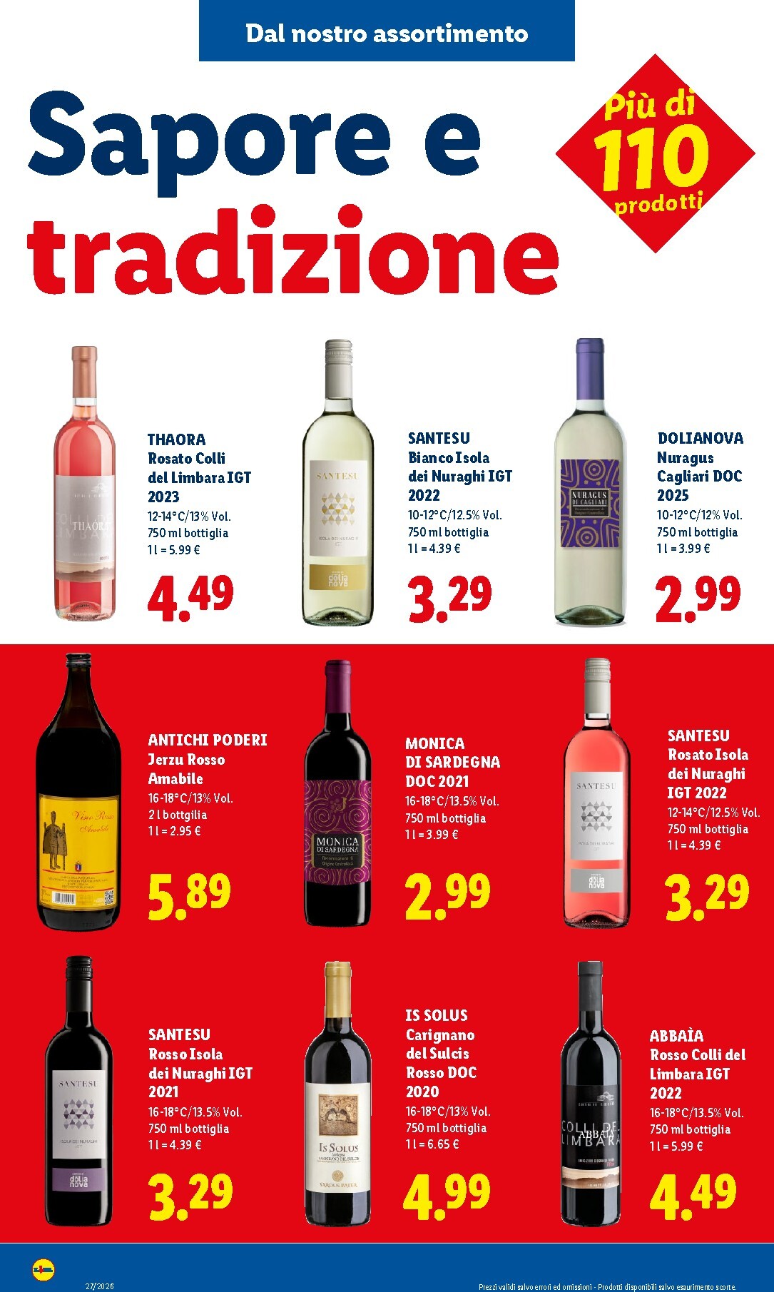 lidl - Volantino attuale di Lidl - Sardegna valido dal giovedì 02/07/2026 al mercoledì 08/07/2026 - page: 12