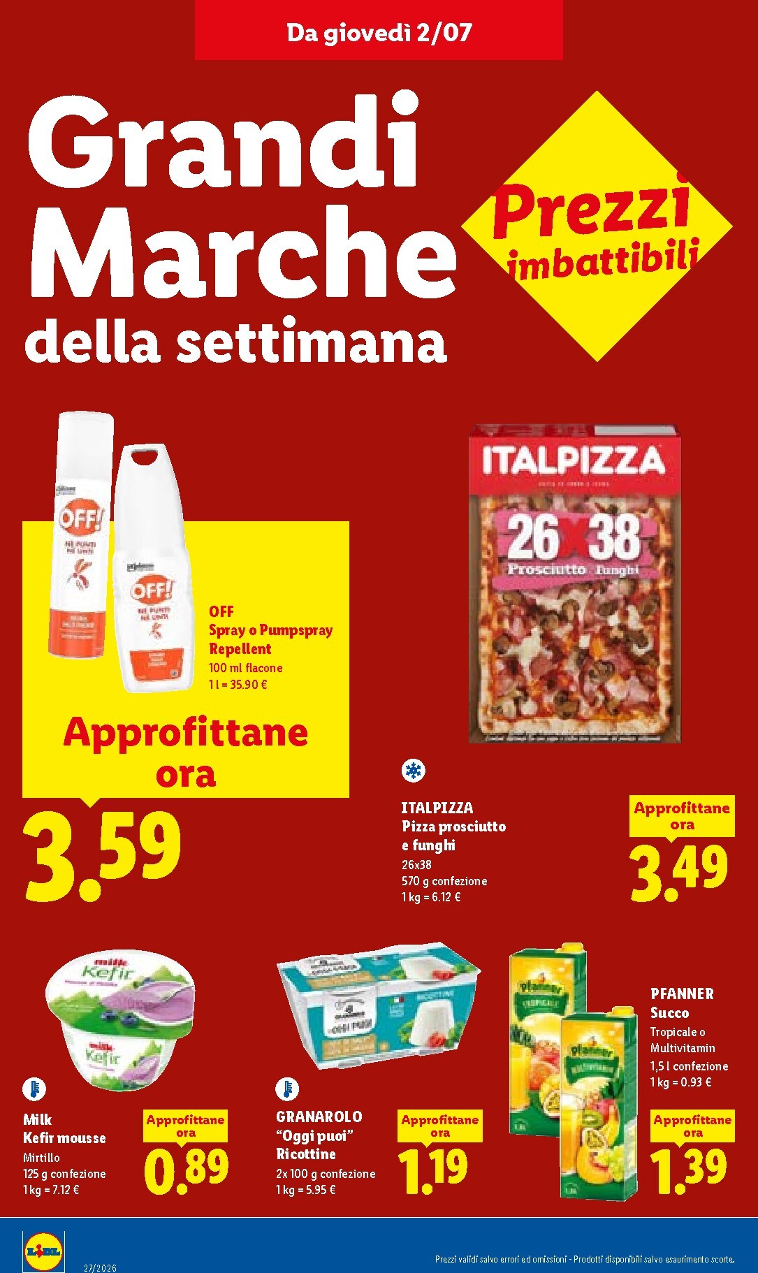 lidl - Volantino attuale di Lidl valido dal giovedì 02/07/2026 al mercoledì 08/07/2026 - page: 20