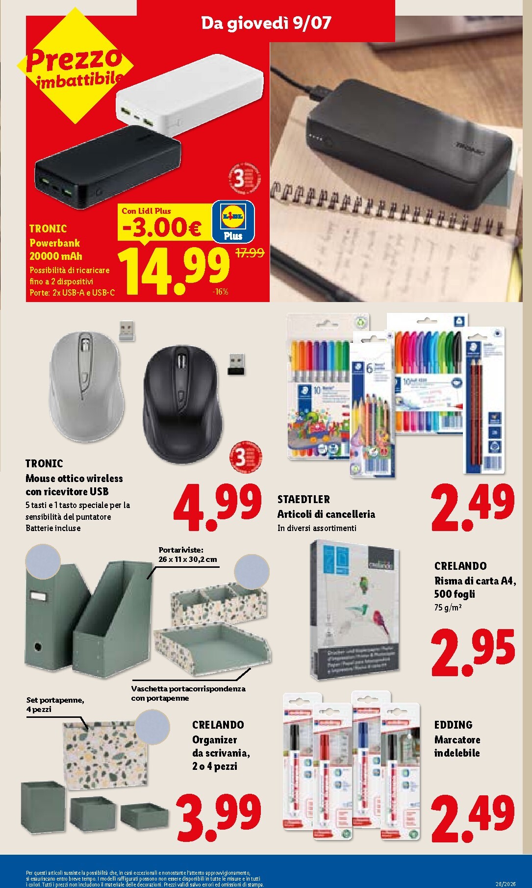 lidl - Volantino futuro Lidl valido dal giovedì 09/07/2026 al mercoledì 15/07/2026 - page: 31