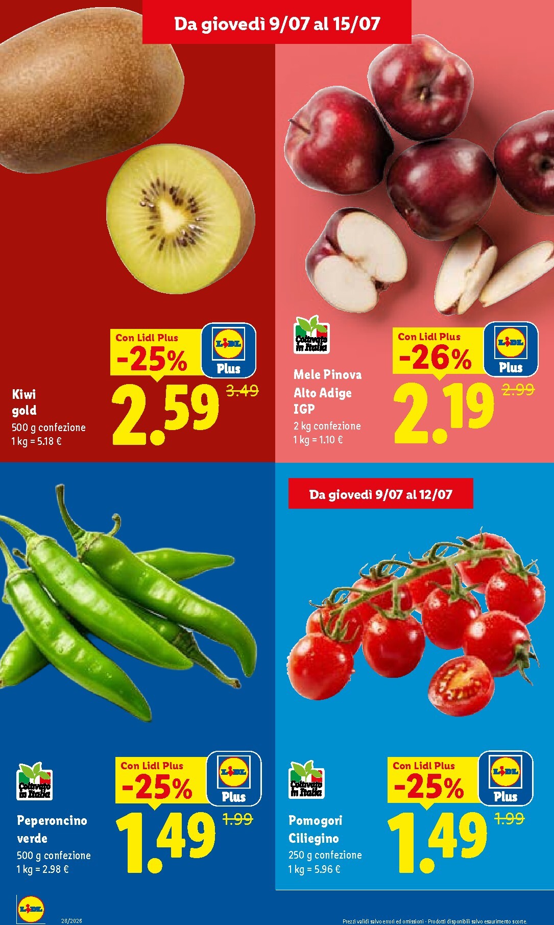 lidl - Volantino futuro Lidl valido dal giovedì 09/07/2026 al mercoledì 15/07/2026 - page: 6