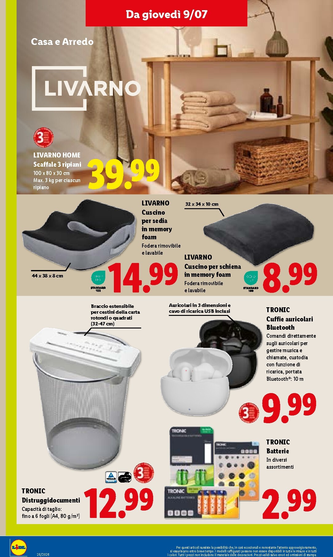 lidl - Volantino futuro Lidl valido dal giovedì 09/07/2026 al mercoledì 15/07/2026 - page: 30
