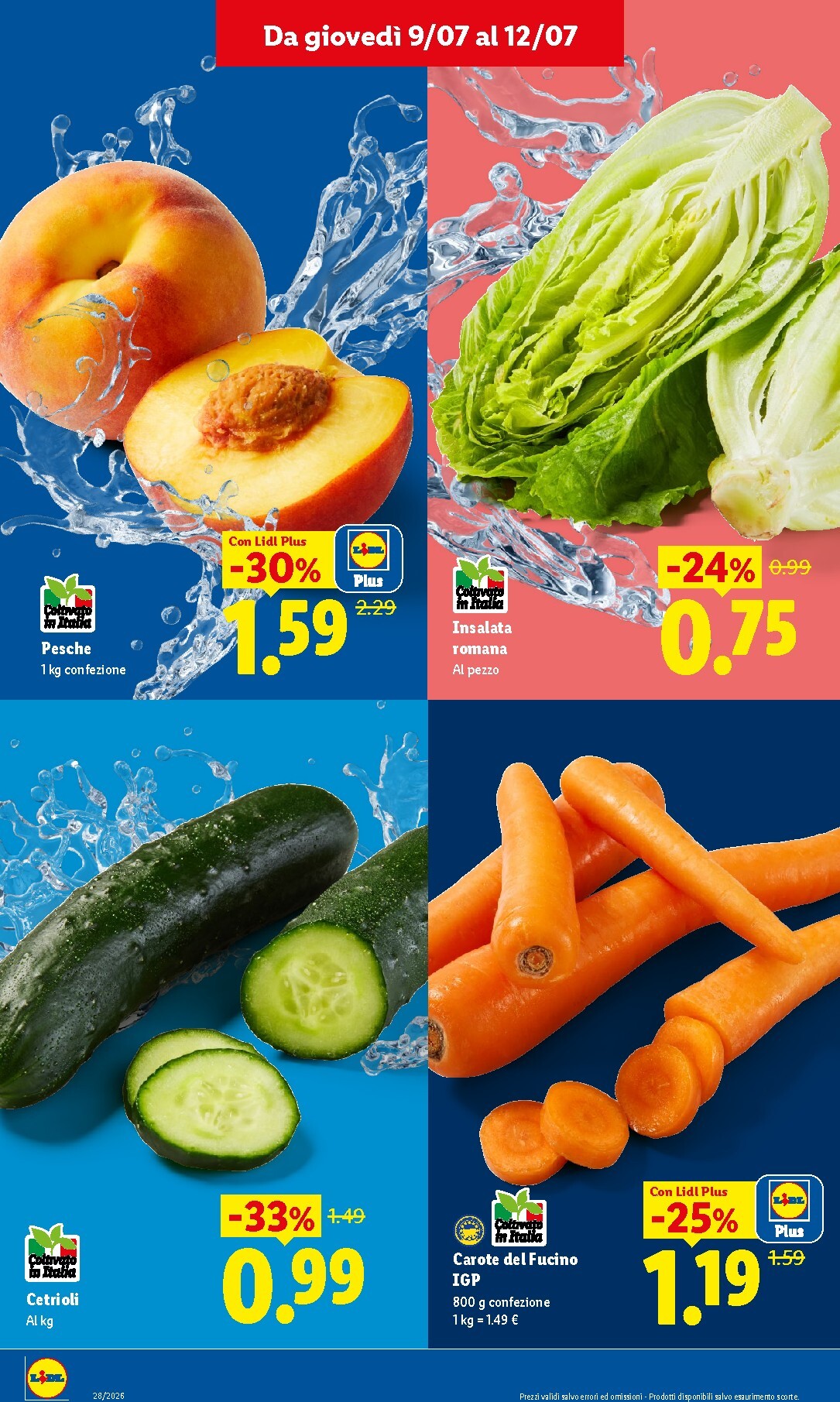 lidl - Volantino futuro Lidl - Fresca e conveniente valido dal giovedì 09/07/2026 al mercoledì 15/07/2026 - page: 2