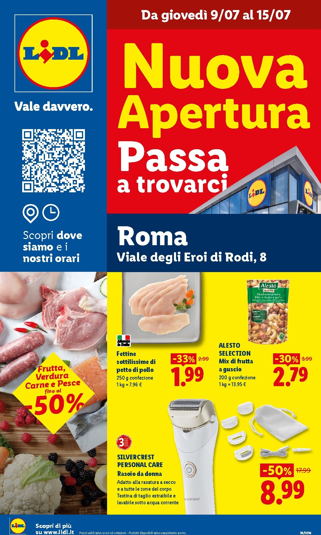 lidl - Volantino futuro Lidl - Roma valido dal giovedì 09/07/2026 al mercoledì 15/07/2026