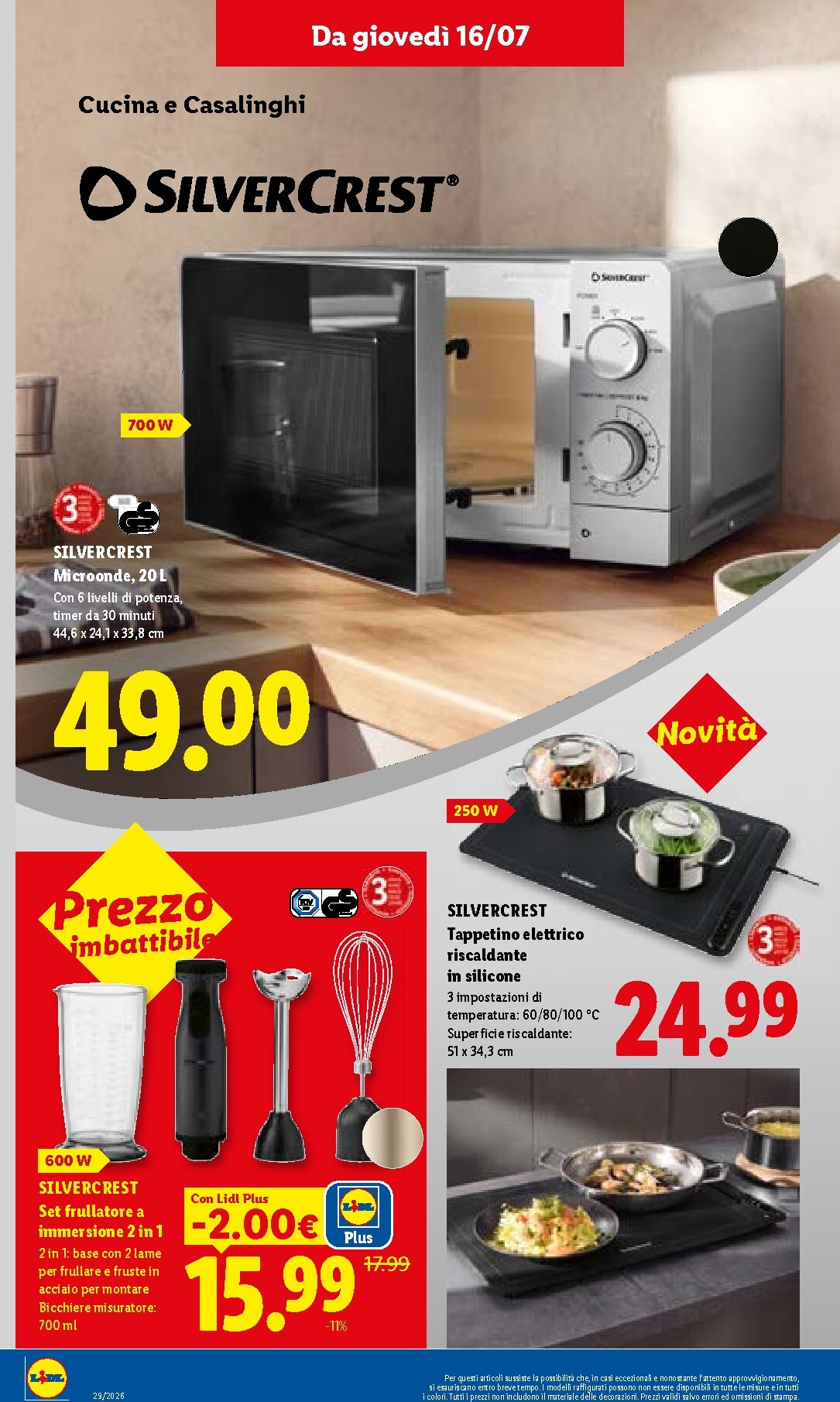 lidl - Volantino Lidl per la prossima settimana dal giovedì 16/07/2026 al mercoledì 22/07/2026 - page: 34
