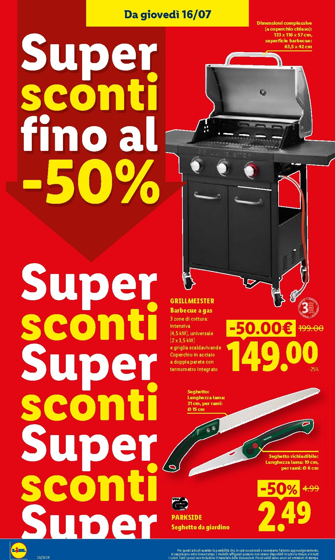 lidl - Volantino Lidl per la prossima settimana dal giovedì 16/07/2026 al mercoledì 22/07/2026 - page: 30