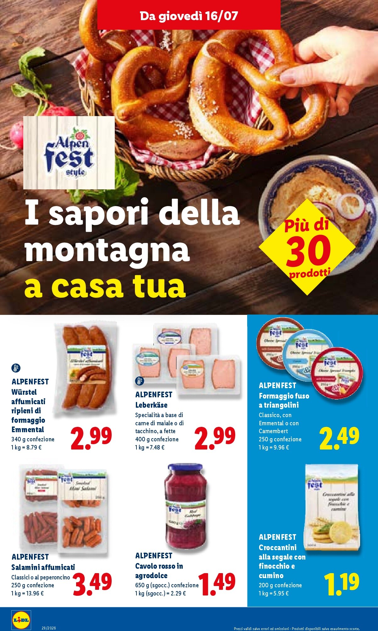 lidl - Volantino Lidl per la prossima settimana dal giovedì 16/07/2026 al mercoledì 22/07/2026 - page: 18