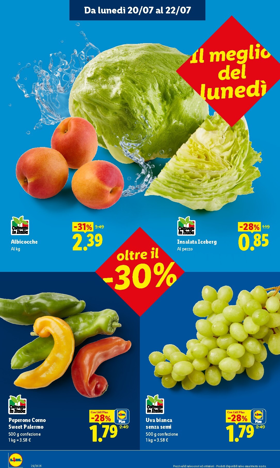 lidl - Volantino Lidl - Fresca e conveniente per la prossima settimana dal giovedì 16/07/2026 al mercoledì 22/07/2026 - page: 6
