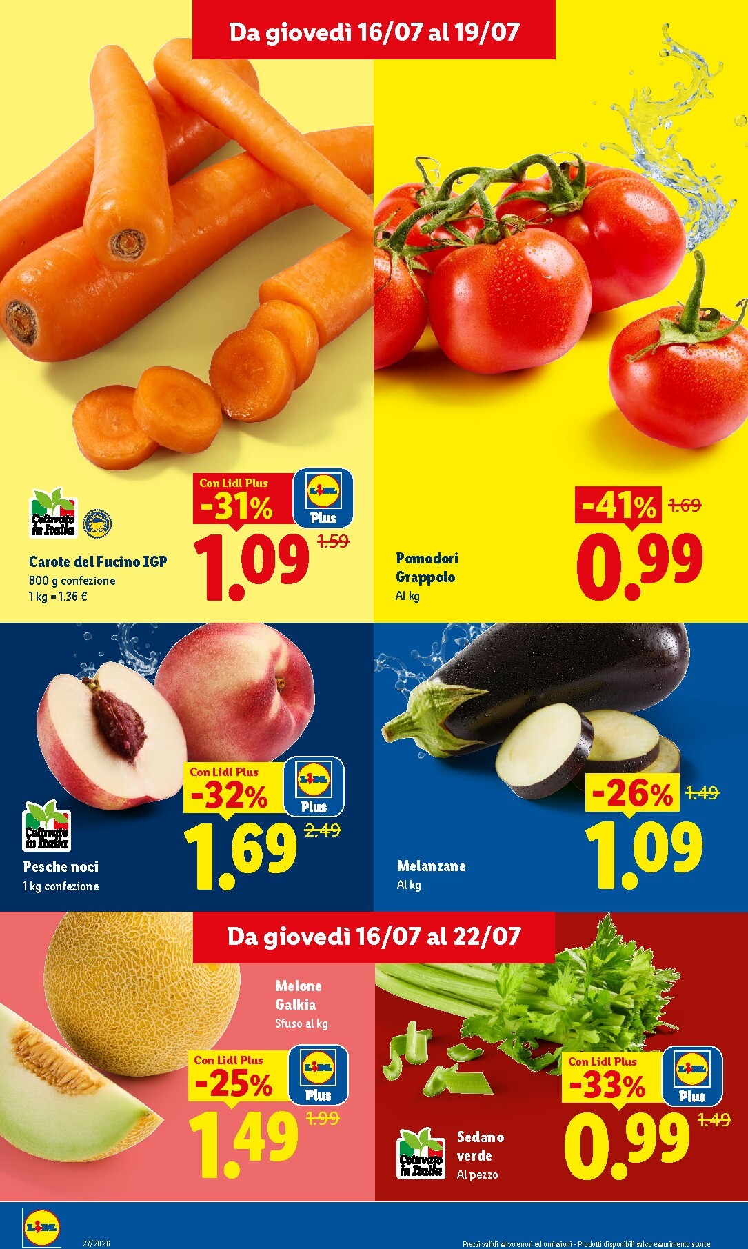 lidl - Volantino Lidl - Fresca e conveniente per la prossima settimana dal giovedì 16/07/2026 al mercoledì 22/07/2026 - page: 2