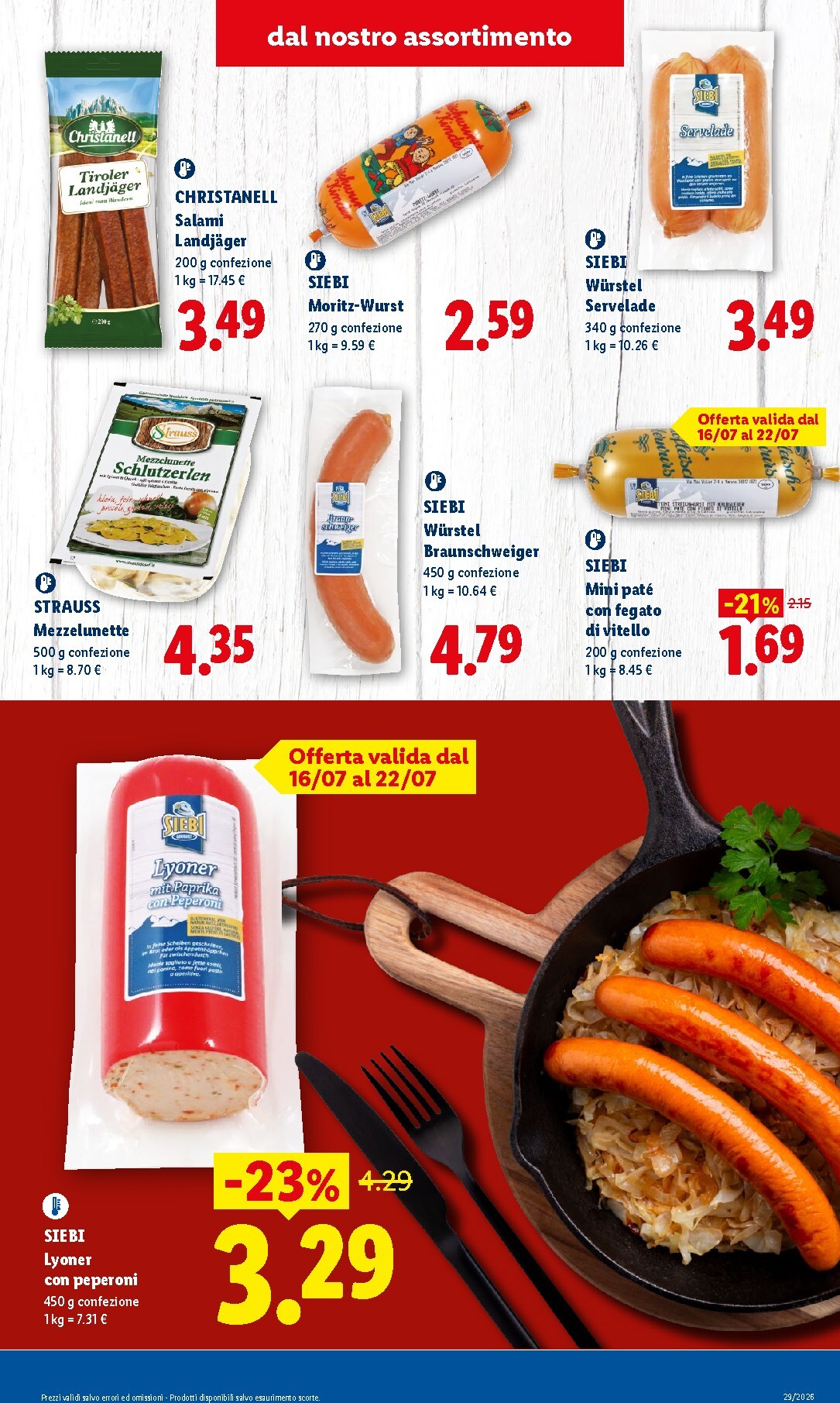 lidl - Volantino Lidl - Sapori del Trentino-Alto Adige per la prossima settimana dal giovedì 16/07/2026 al mercoledì 22/07/2026 - page: 3