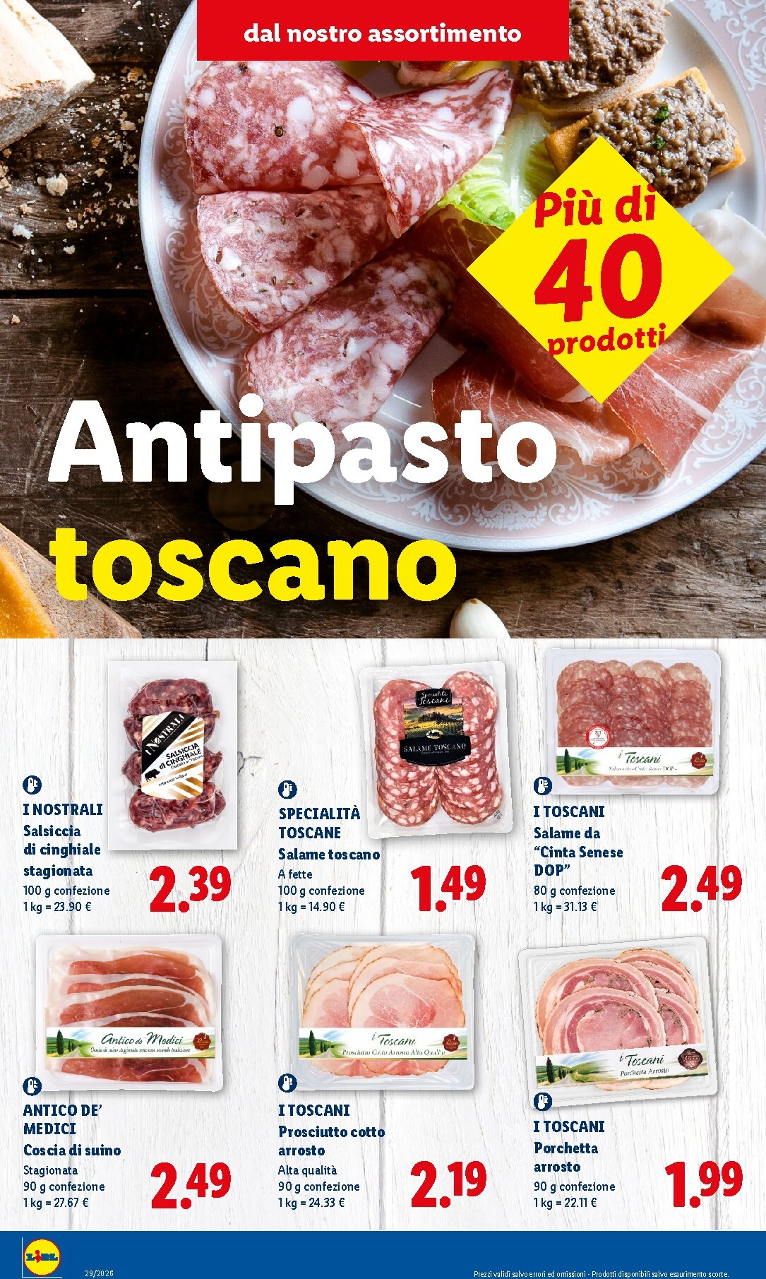 lidl - Volantino Lidl - Sapori della Toscana per la prossima settimana dal giovedì 16/07/2026 al mercoledì 22/07/2026 - page: 2