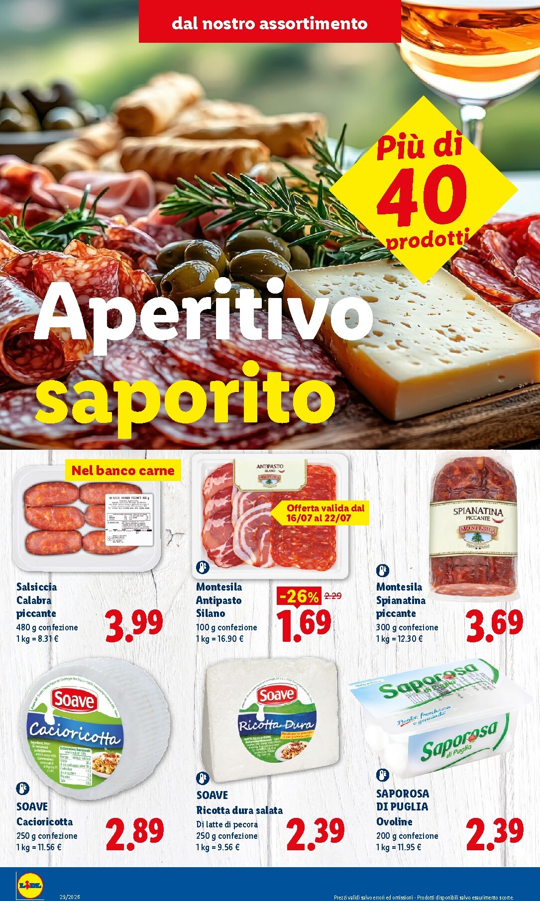 lidl - Volantino Lidl - Sapori del Sud Italia per la prossima settimana dal giovedì 16/07/2026 al mercoledì 22/07/2026 - page: 2