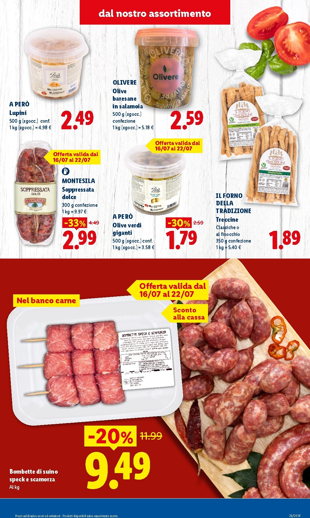 lidl - Volantino Lidl - Sapori del Sud Italia per la prossima settimana dal giovedì 16/07/2026 al mercoledì 22/07/2026 - page: 3