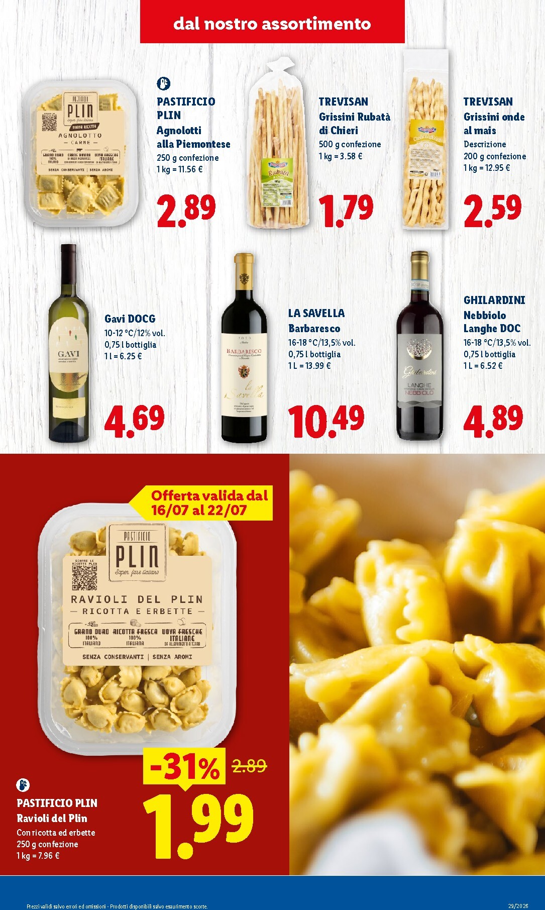 lidl - Volantino Lidl - Sapori del Piemonte per la prossima settimana dal giovedì 16/07/2026 al mercoledì 22/07/2026 - page: 3