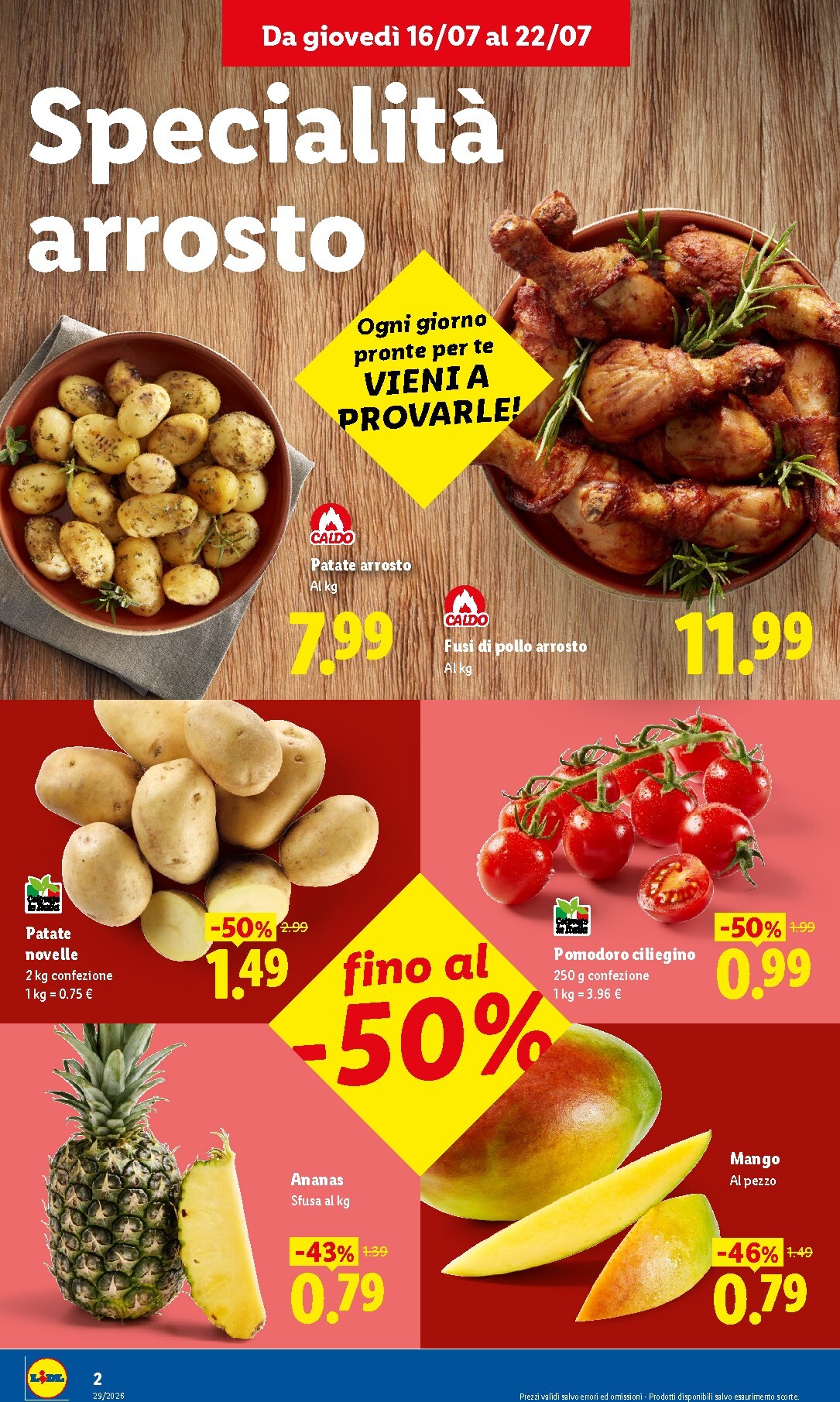 lidl - Volantino futuro Lidl - Nuova apertura Passa a trovarci valido dal giovedì 16/07/2026 al mercoledì 22/07/2026 - page: 2