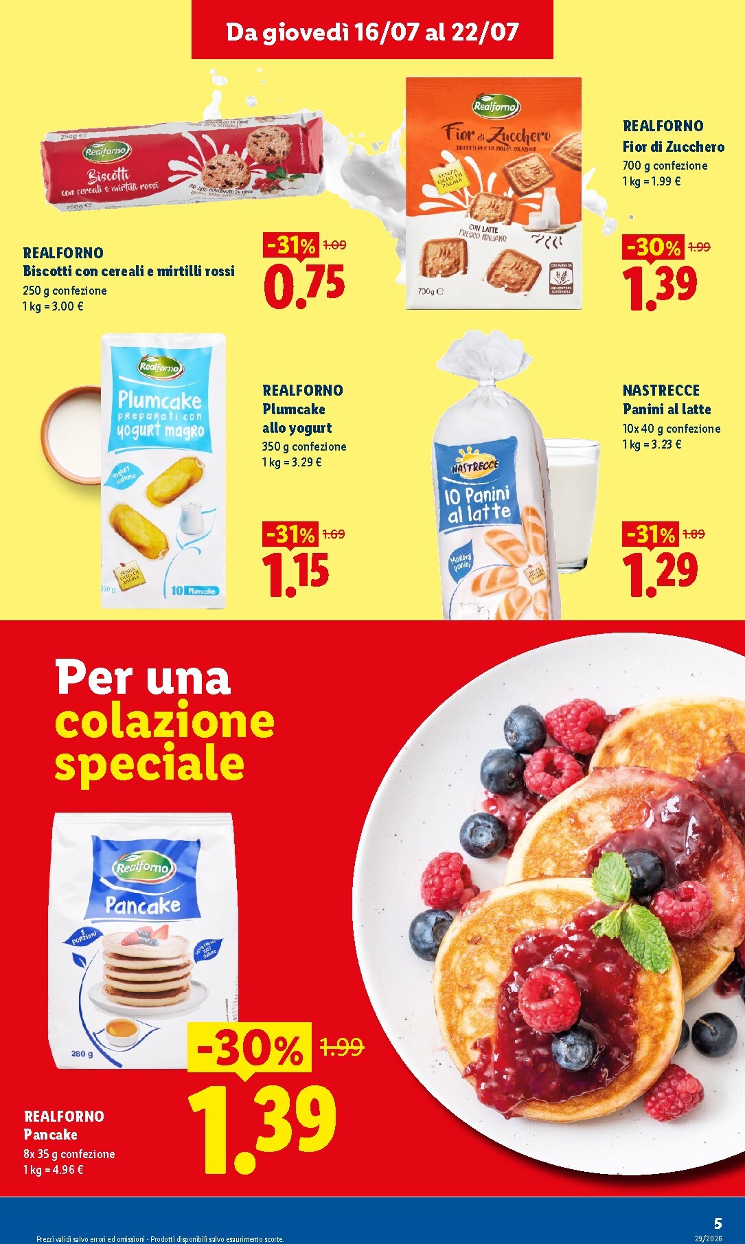lidl - Volantino futuro Lidl - Nuova apertura Passa a trovarci valido dal giovedì 16/07/2026 al mercoledì 22/07/2026 - page: 5