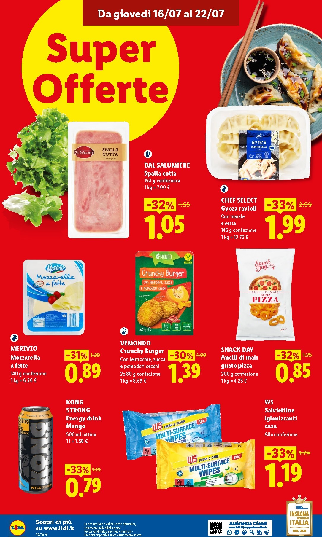 lidl - Volantino futuro Lidl - Nuova apertura Passa a trovarci valido dal giovedì 16/07/2026 al mercoledì 22/07/2026 - page: 8