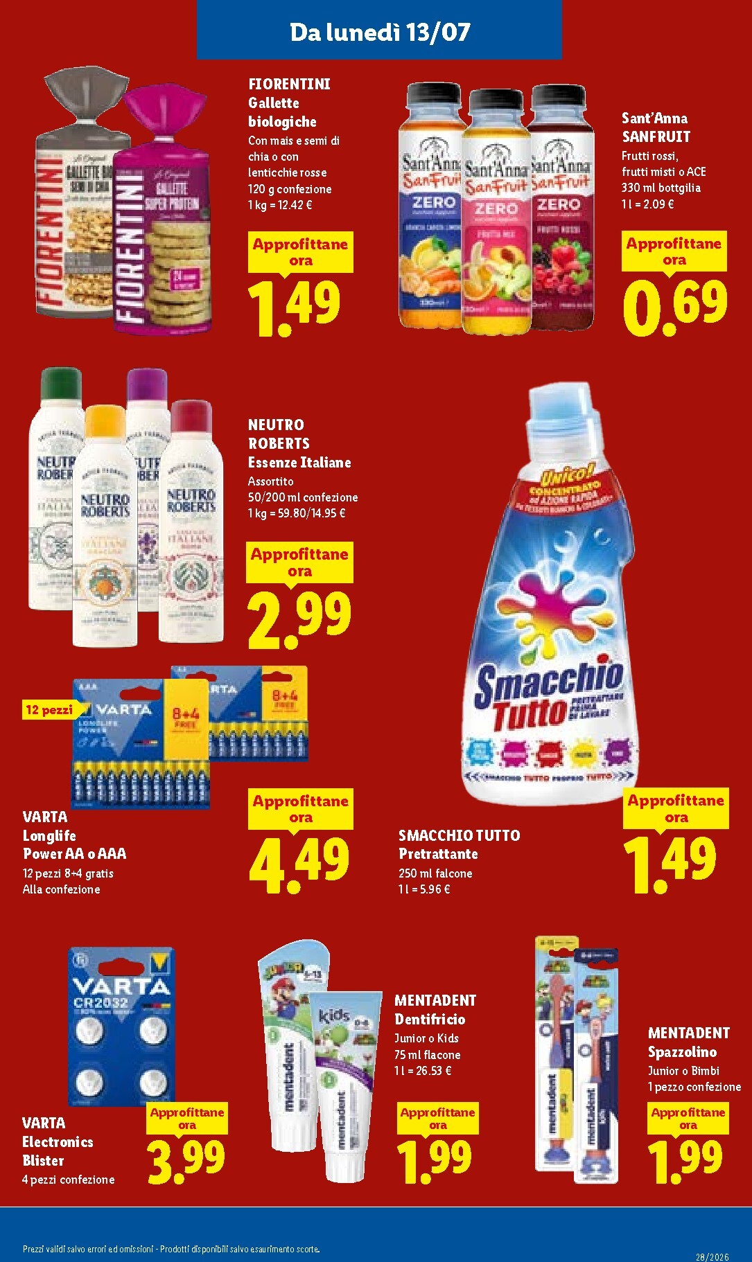 lidl - Volantino attuale di Lidl - Volantino settimanale valido dal giovedì 09/07/2026 al mercoledì 15/07/2026 - page: 45