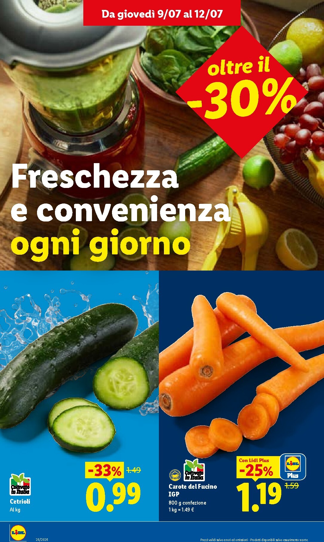 lidl - Volantino attuale di Lidl - Volantino settimanale valido dal giovedì 09/07/2026 al mercoledì 15/07/2026 - page: 4