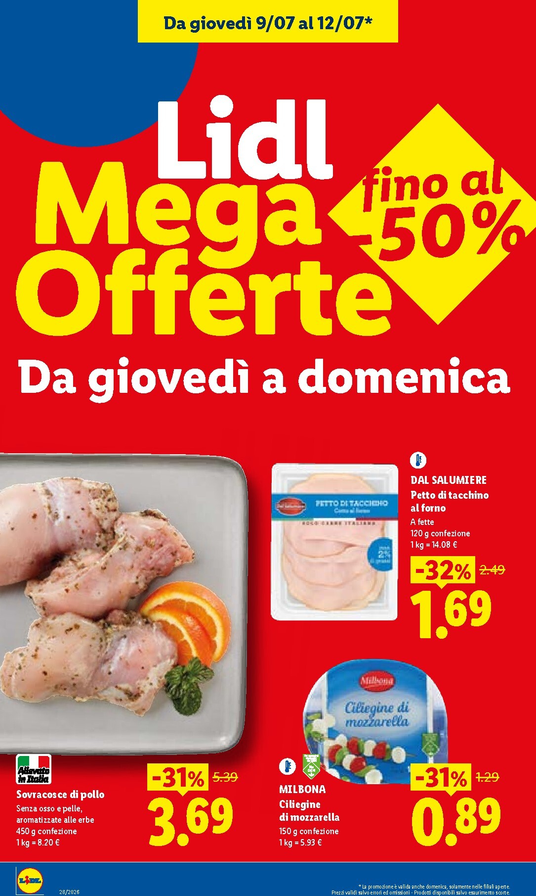 lidl - Volantino attuale di Lidl - Volantino settimanale valido dal giovedì 09/07/2026 al mercoledì 15/07/2026 - page: 2